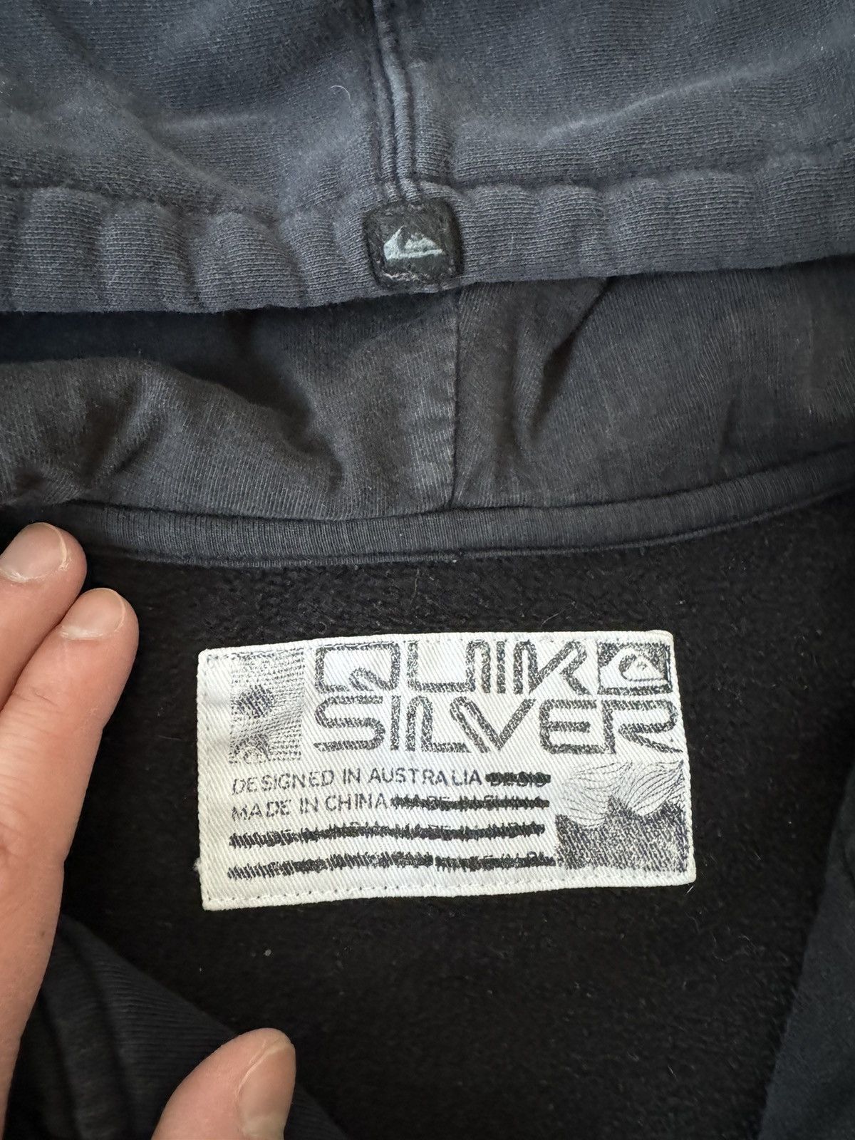 Quiksilver Vintage Y2K Quiksilver Embroidered Big Logo Zip Hoodie Size US XL / EU 56 / 4 - 7 Thumbnail