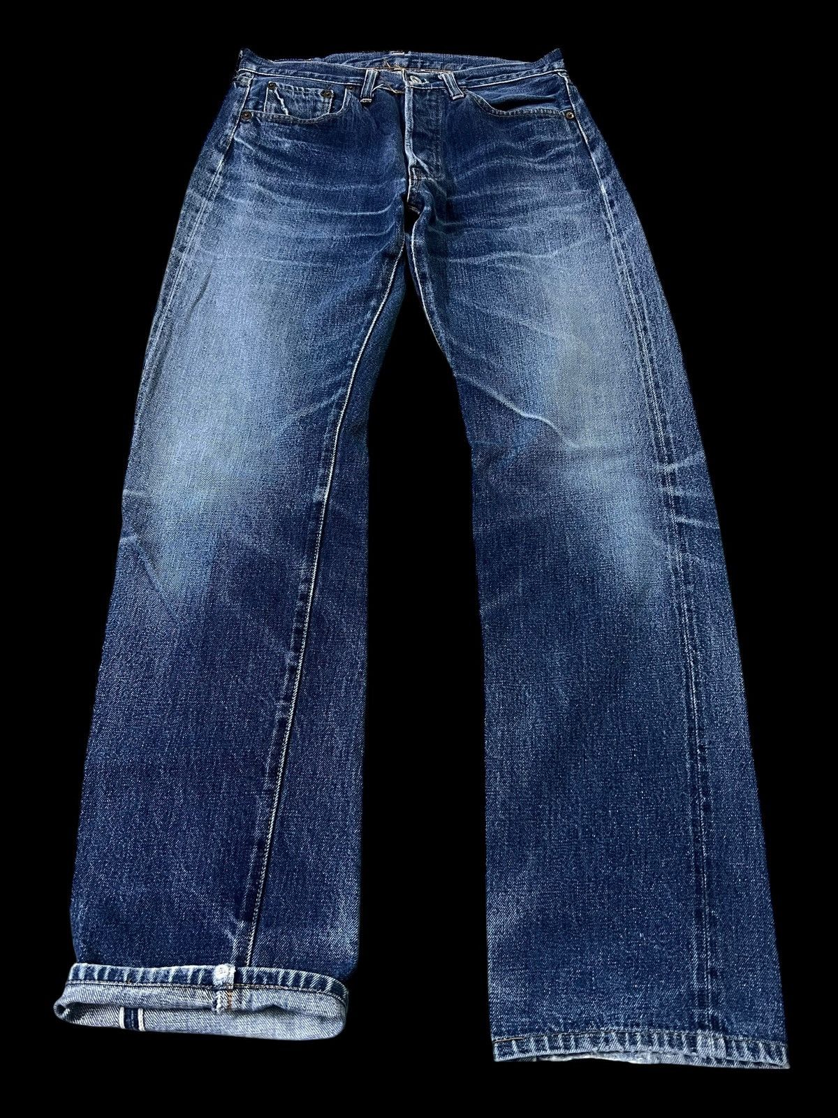 Denime Vintage Denime Japan Selvedge Mud Wash Jean Size US 30 / EU 46 - 1 Thumbnail