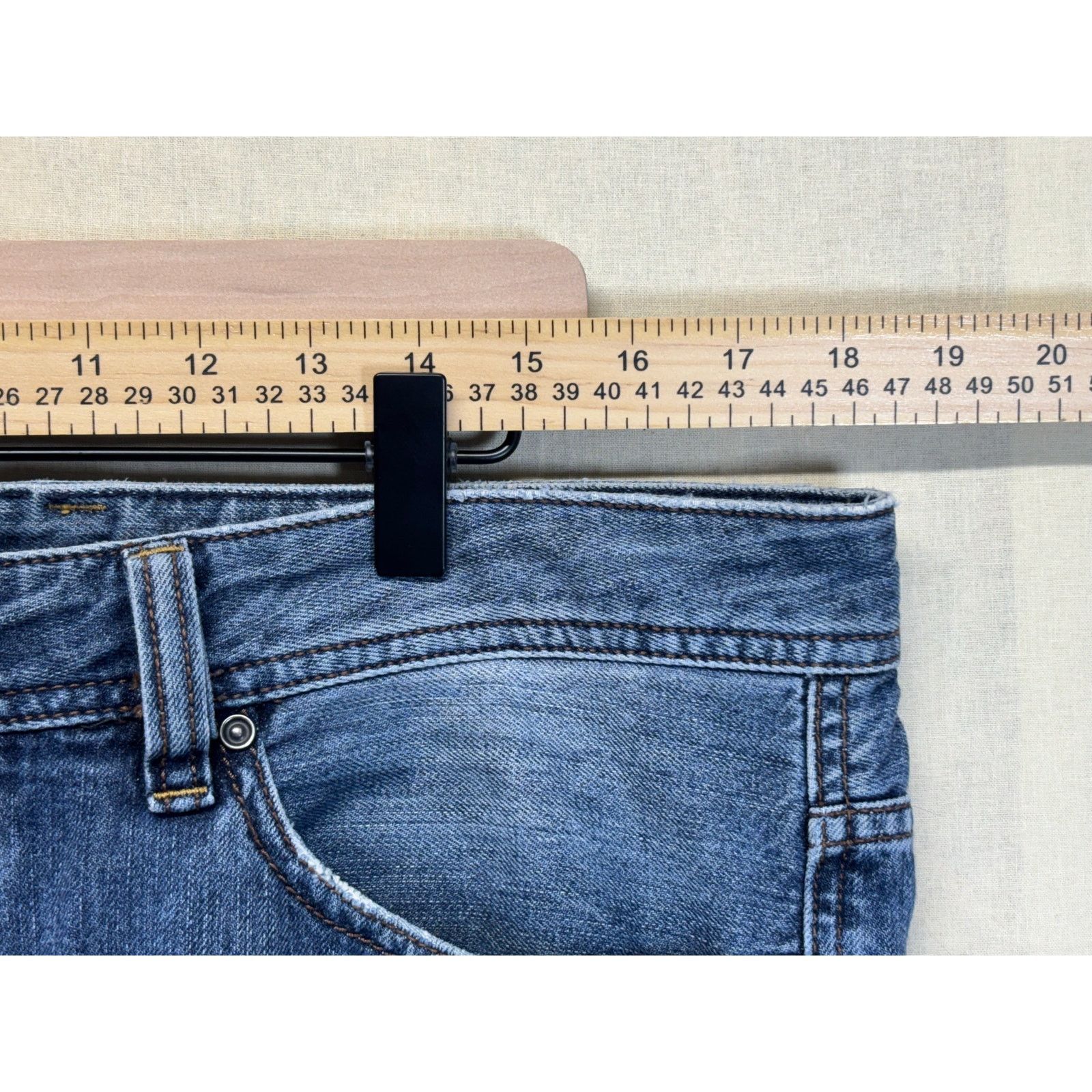 Diesel Diesel Viker Straight Leg Jeans Blue Wash W34 Distressed Size US 34 / EU 50 - 3 Thumbnail
