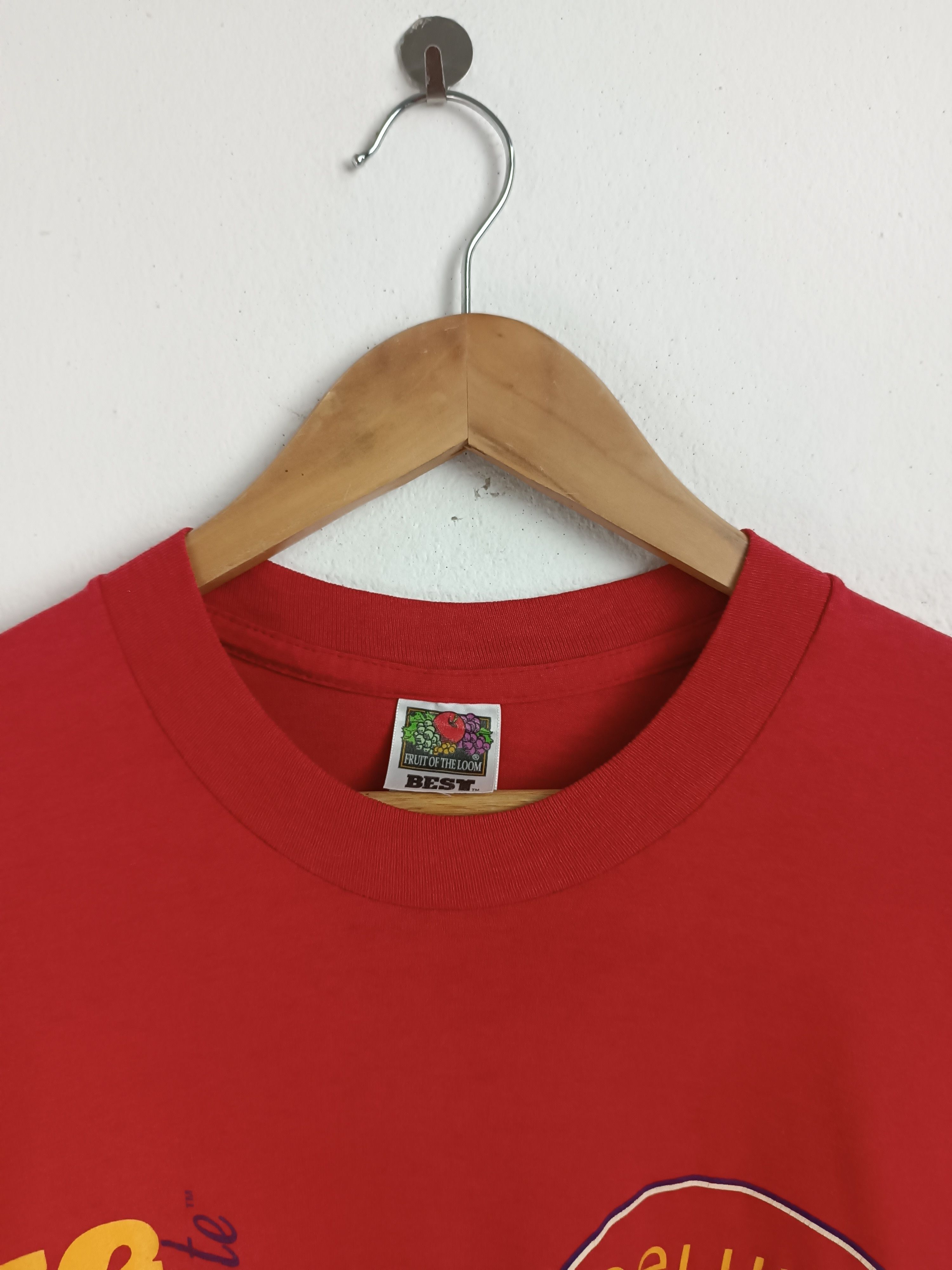 Vintage VINTAGE '94 MCDONALD'S DELUXE PROMO TEE MCD BURGER VERY RARE Size US L / EU 52-54 / 3 - 8 Thumbnail