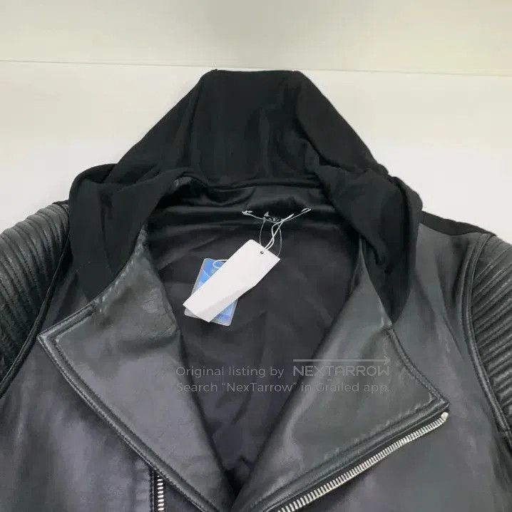 Givenchy Givenchy Space Cotton Leather Panel Hooded Jacket. Size US M / EU 48-50 / 2 - 6 Thumbnail