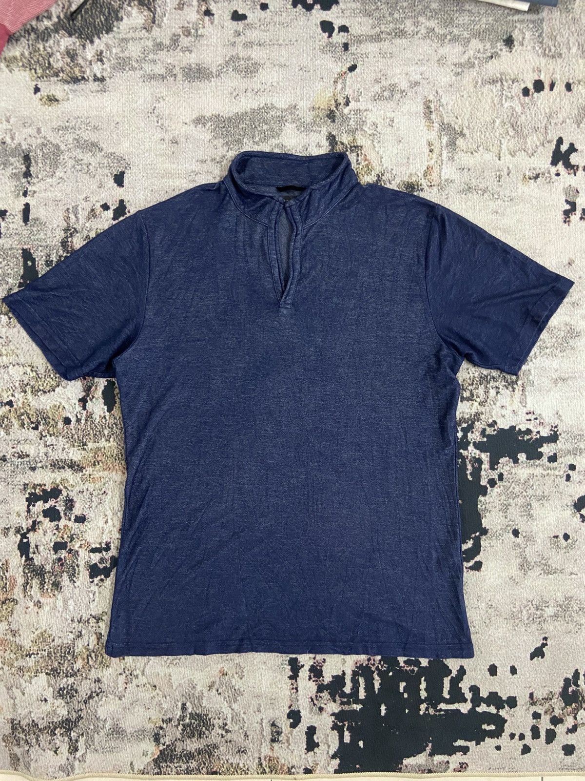 Tete Homme 🇯🇵Archive🇯🇵Tete Homme By Issey Miyake Plain Rayon tshirt Size US M / EU 48-50 / 2 - 1 Thumbnail