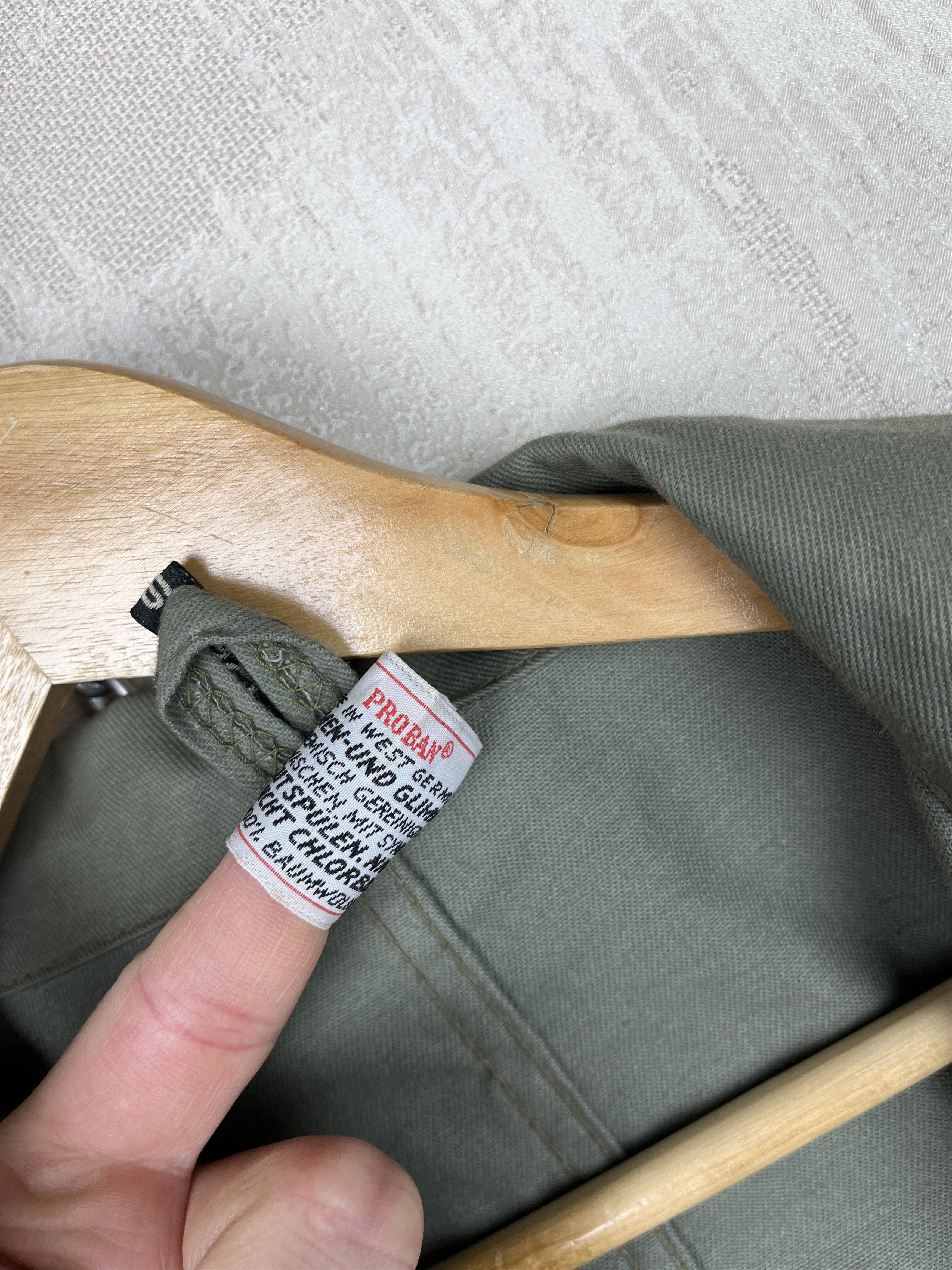 Vintage 80's Proban German Chore Work Jacket Workwear West Germany Size US XL / EU 56 / 4 - 18 Thumbnail