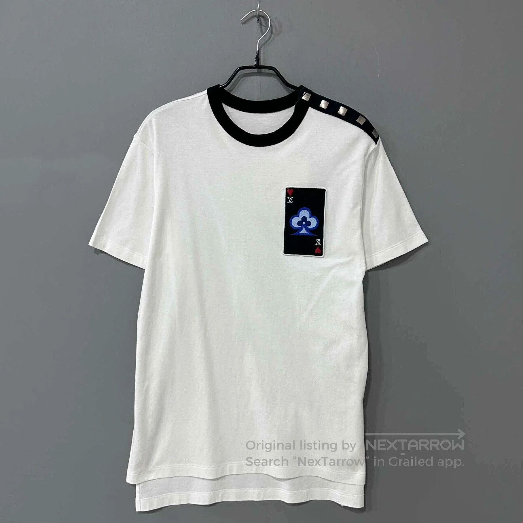 Louis Vuitton Louis Vuitton Embroidered Poker Logo Tee. Size US M / EU 48-50 / 2 - 1 Thumbnail