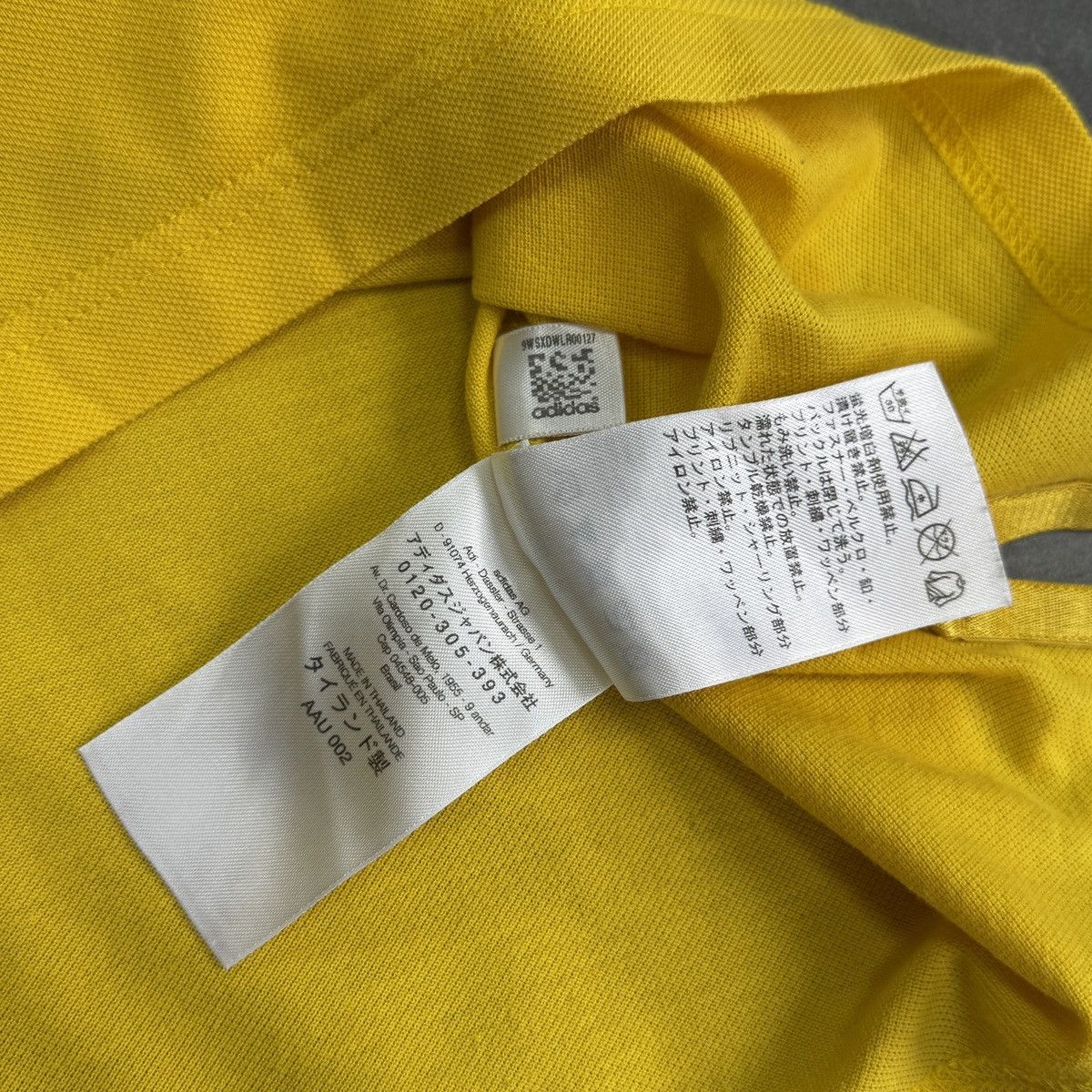 Yohji Yamamoto Adidas Yohji Yamamoto Y-3 Short Sleeve Logo Men Polo Shirt Size US XL / EU 56 / 4 - 13 Thumbnail