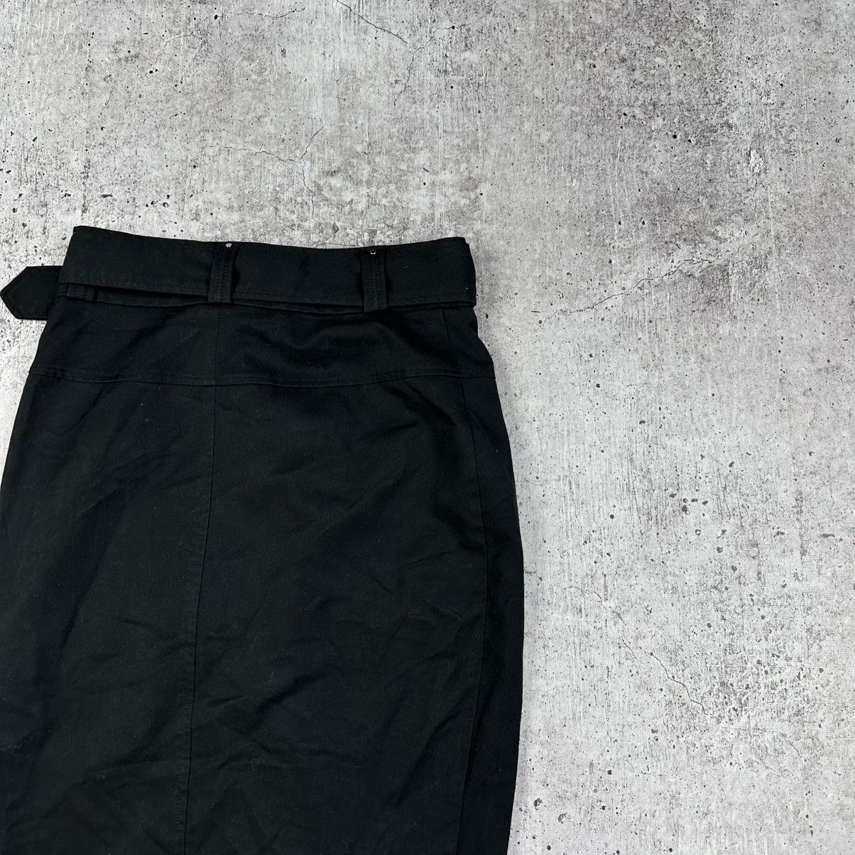 Jean Paul Gaultier Women's Jean Paul Gaultier x Lindex Midi Black Skirt Size 25" / US 0 / IT 36 - 8 Thumbnail