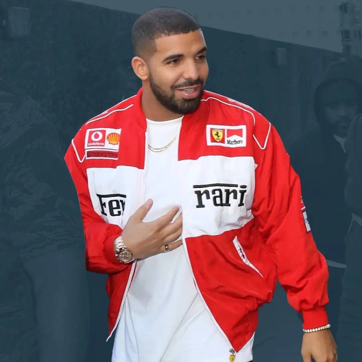 Ferrari Vintage Ferrari Bomber Jacket Big Logo F1 Size US L / EU 52-54 / 3 - 1 Thumbnail