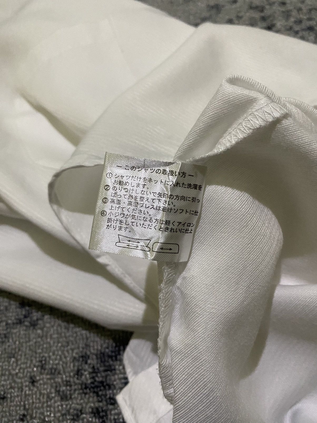 Japanese Brand Y’Sacsny white basic shirt Size US L / EU 52-54 / 3 - 7 Thumbnail
