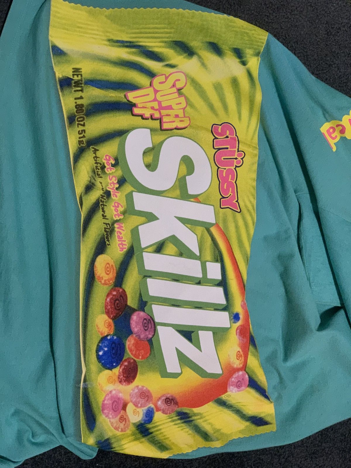 Stussy × Vintage RARE VINTAGE 2000s STUSSY SKILLZ TEE Size US XL / EU 56 / 4 - 9 Thumbnail