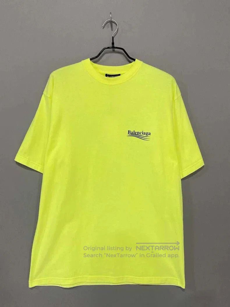 Balenciaga Balenciaga Yellow Coke Logo T-Shirt. Size US XS / EU 42 / 0 - 1 Thumbnail