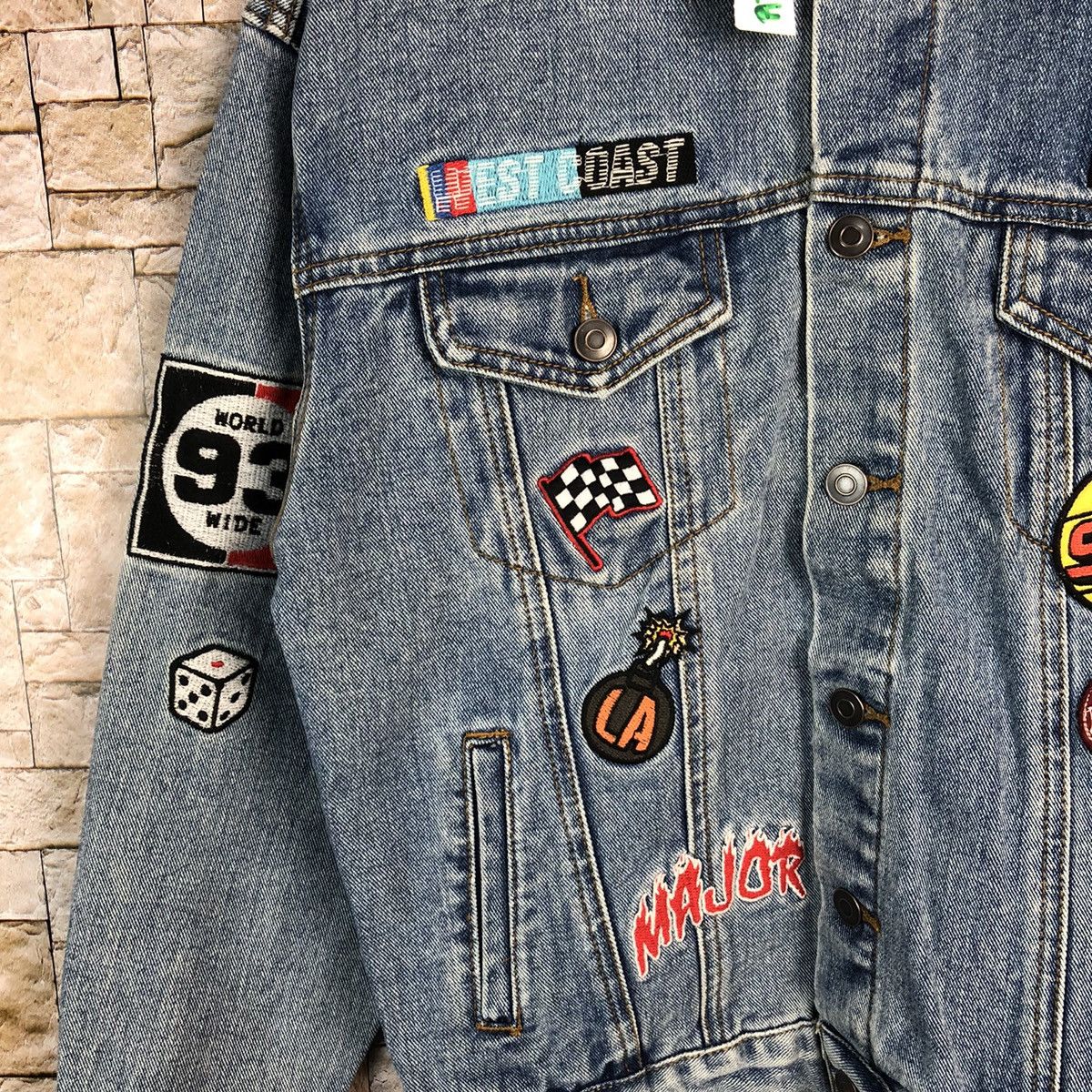 Japanese Brand Phoenix 29 Denim patch vintage jeans Jacket #A266 Size US M / EU 48-50 / 2 - 7 Thumbnail