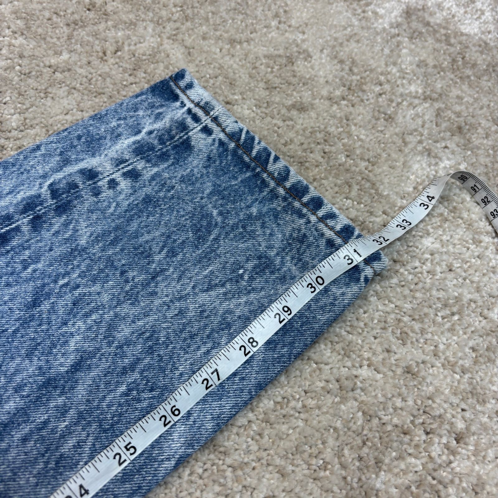 Levi's Vintage 80s Levi's 501 XX Straight Leg Jeans 31x32 (30x31) Size US 30 / EU 46 - 8 Thumbnail