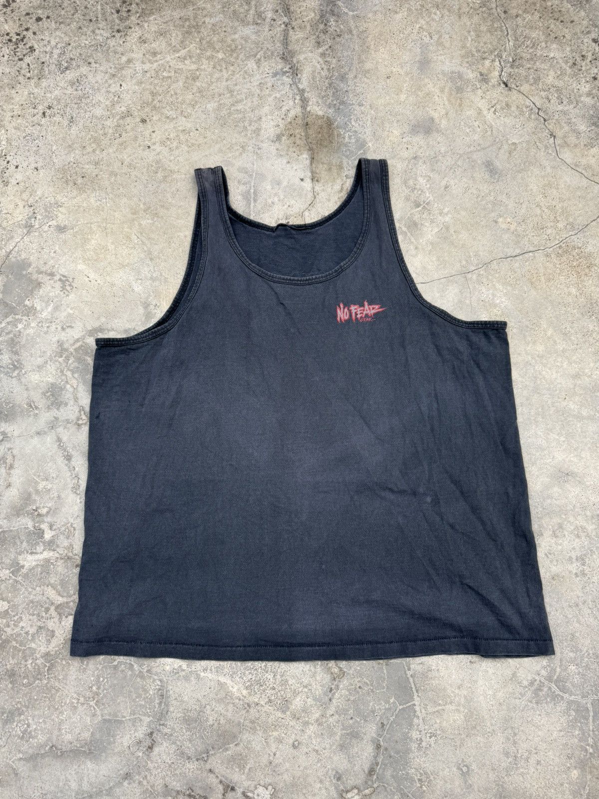 No Fear Vintage No Fear Gear Black Top 90s Single Stitch Size US XL / EU 56 / 4 - 5 Thumbnail