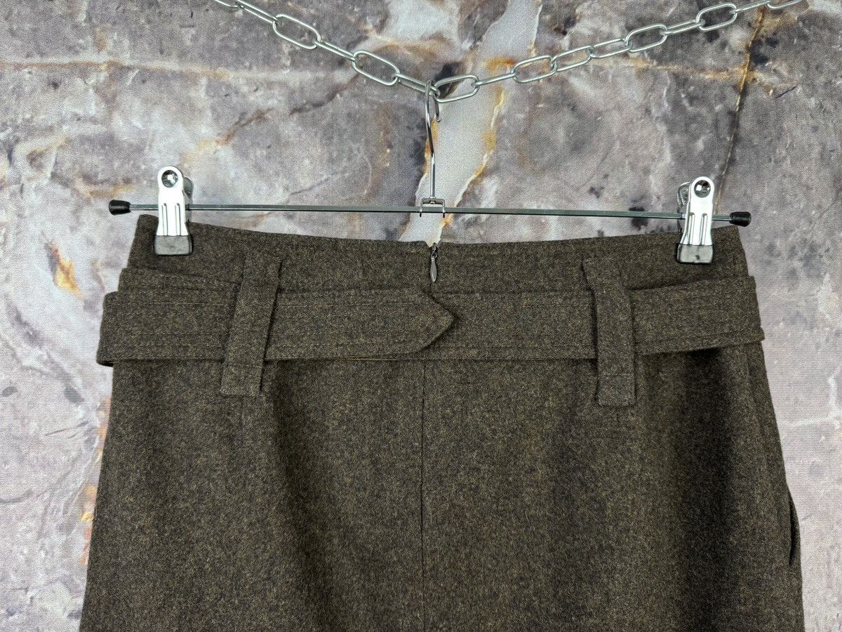 Max Mara Max Mara Wool Wrap Skirt Womens Brown Size Usa 6 Size 28" / US 6 / IT 42 - 6 Thumbnail