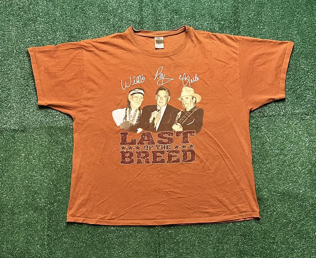 Delta Vintage Y2K Willie Nelson ‘Last of the Breed’ Music Shirt Size US XXL / EU 58 / 5 - 1 Thumbnail