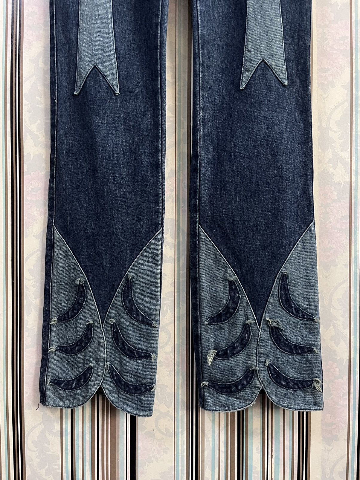 Jean London jean flare westerner #C2 Size 26" / US 2 / IT 38 - 5 Thumbnail