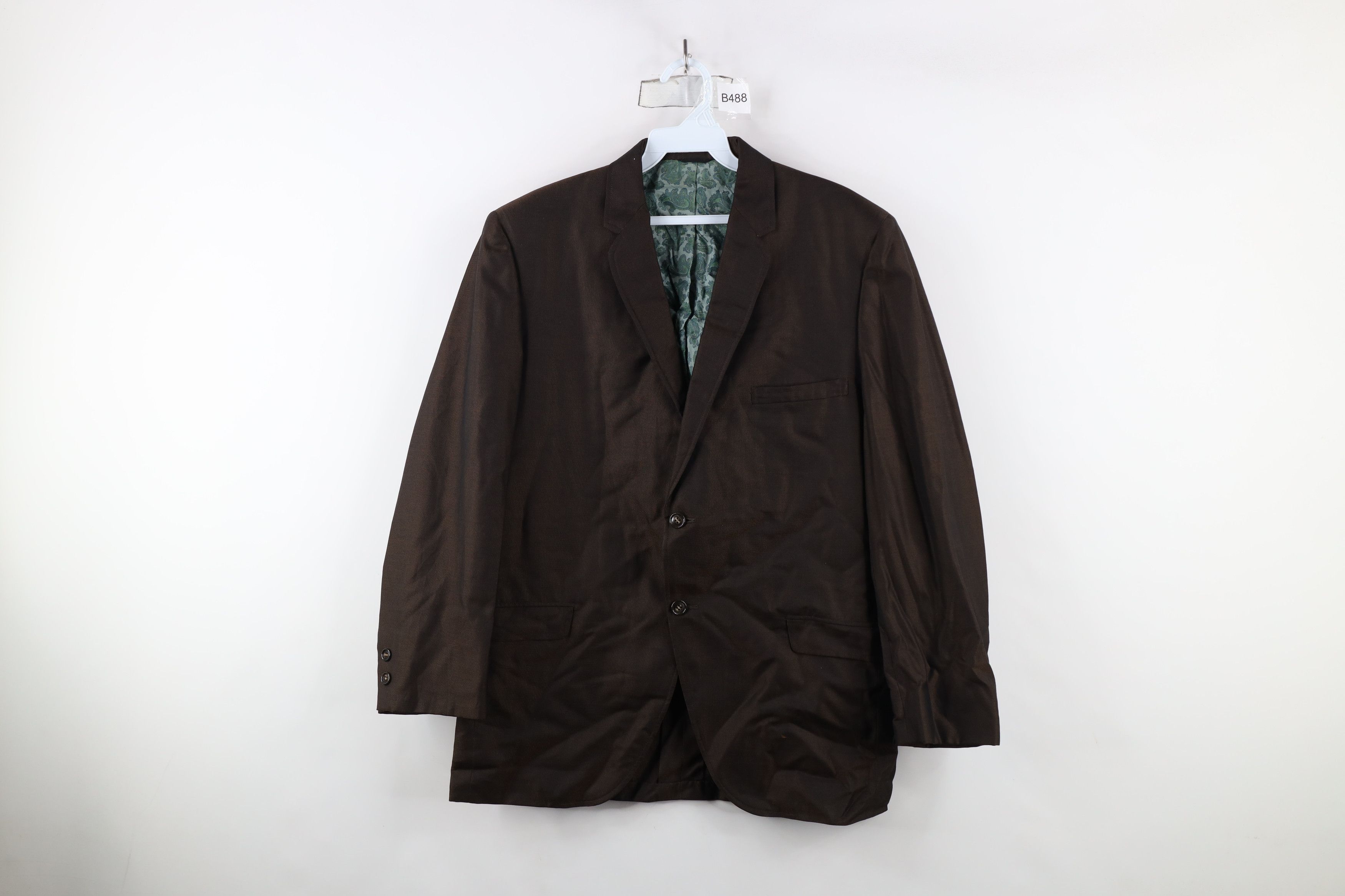 Vintage Vintage 50s 60s Streetwear 2 Button Blazer Suit Jacket USA Size US XL / EU 56 / 4 - 1 Thumbnail