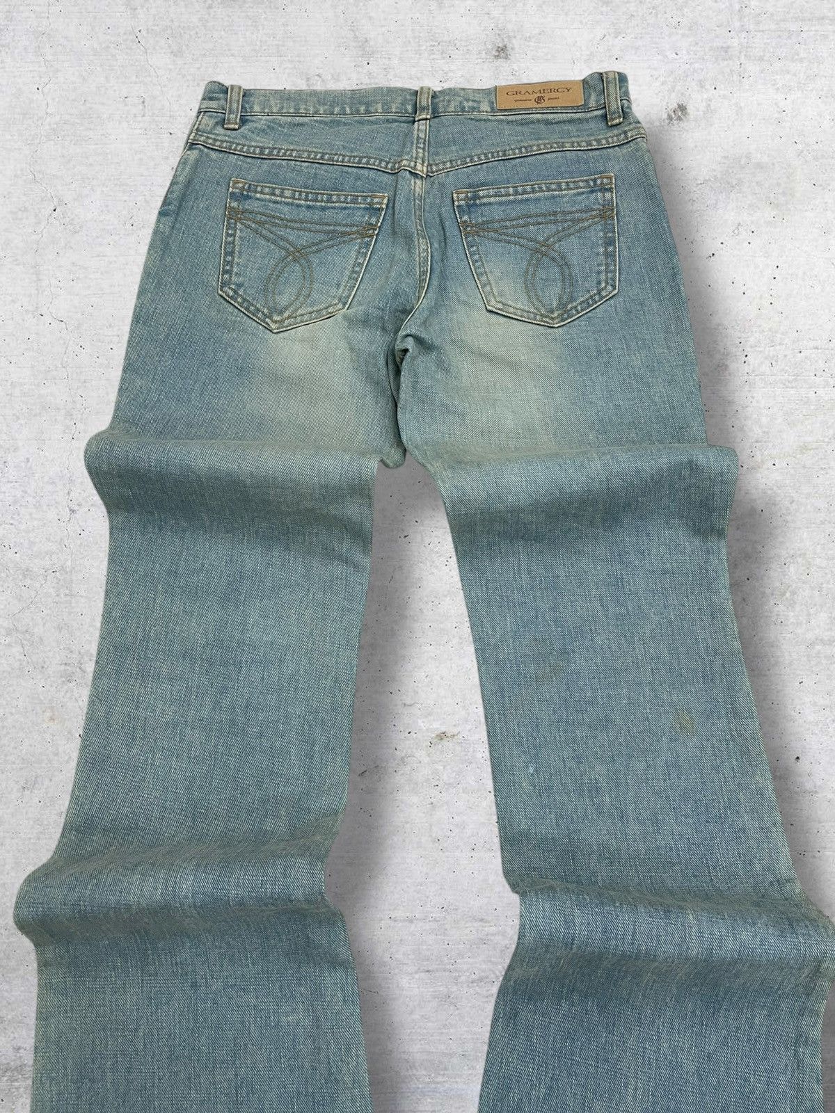 Japanese Brand VINTAGE GRAMERCY 90S JAPAN DESIGNER MUDWASH CLASSIC DENIM Size US 28 / EU 44 - 12 Thumbnail
