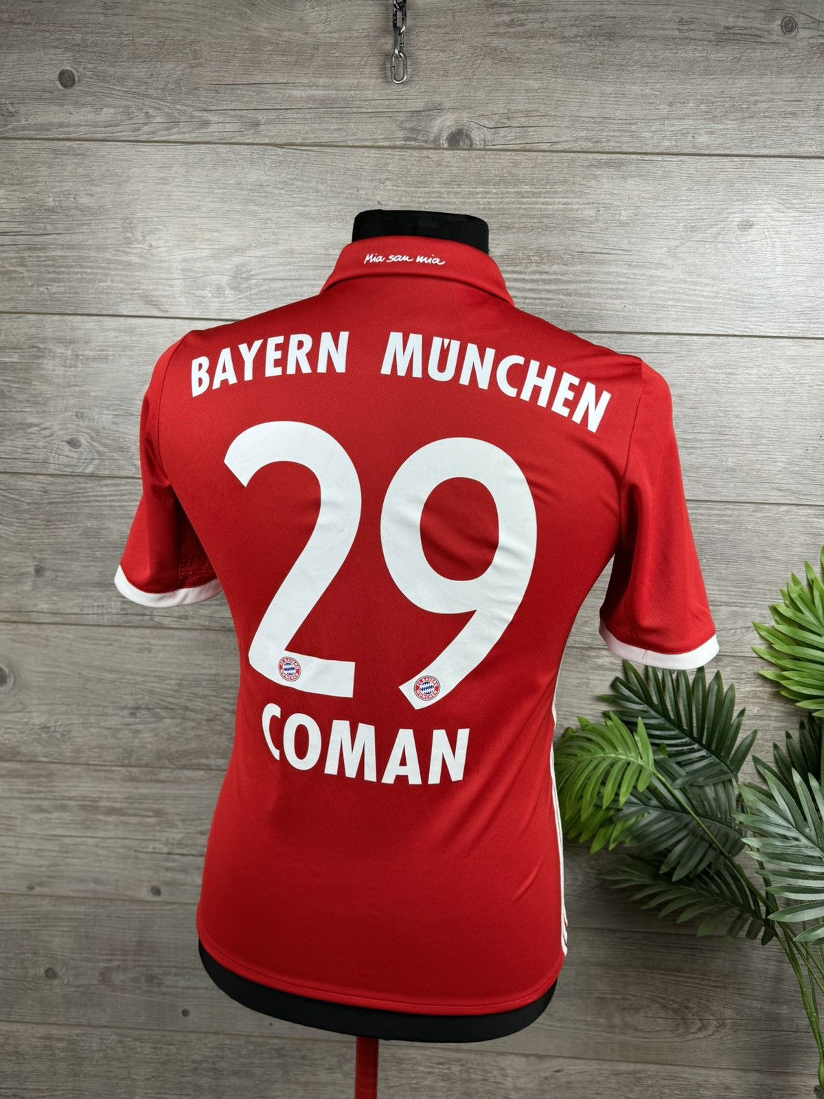 Adidas Adidas Bayern Munich 2016-17 Home Shirt Coman 29 size S Size US S / EU 44-46 / 1 - 4 Thumbnail