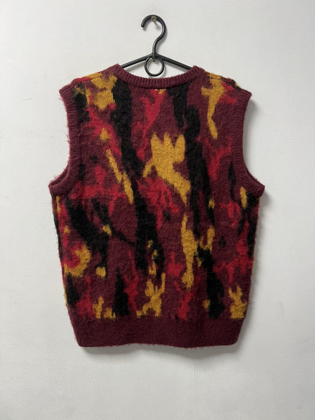 Corteiz Corteiz Mohair Blend Camo Light Knit Vest Sweater Size US S / EU 44-46 / 1 - 10 Thumbnail