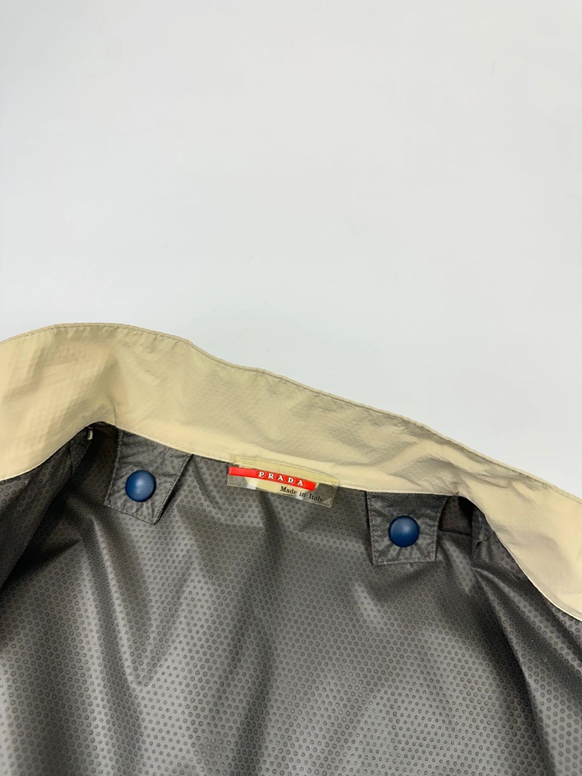 Prada Prada Sport FW00 Beige Gore-Tex Packable Bag Jacket Size US M / EU 48-50 / 2 - 11 Thumbnail