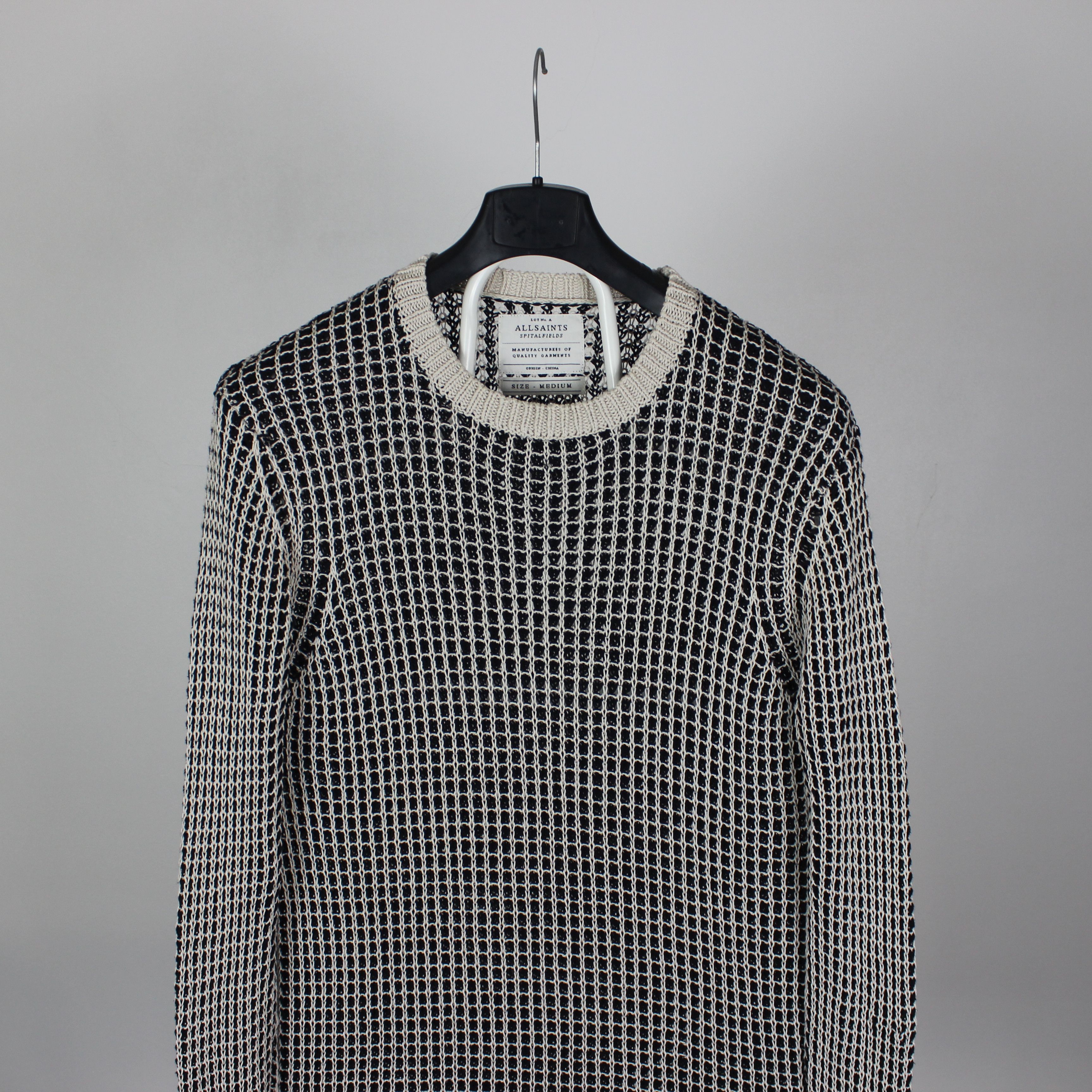 Allsaints Allsaints Alpine Crew Knit Jumper M gray Size US M / EU 48-50 / 2 - 2 Thumbnail