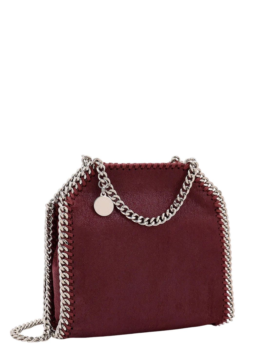 Stella McCartney Stella McCartney Falabella Tiny Red/Silver Tote Bag New Size ONE SIZE - 3 Thumbnail