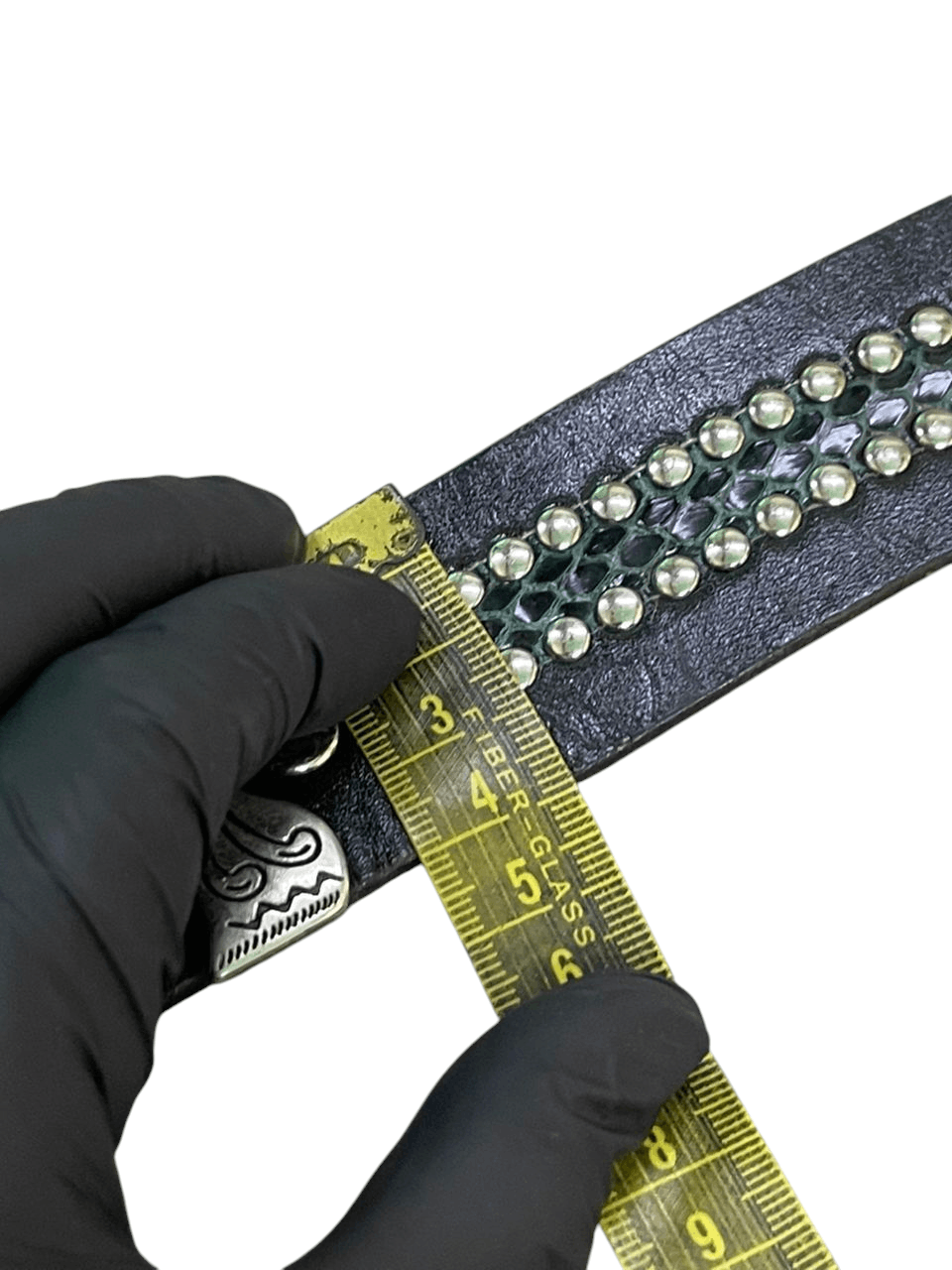 Tornado Mart Vintage Y2K Tornado Mart Studded Leather Belt Size ONE SIZE - 7 Thumbnail