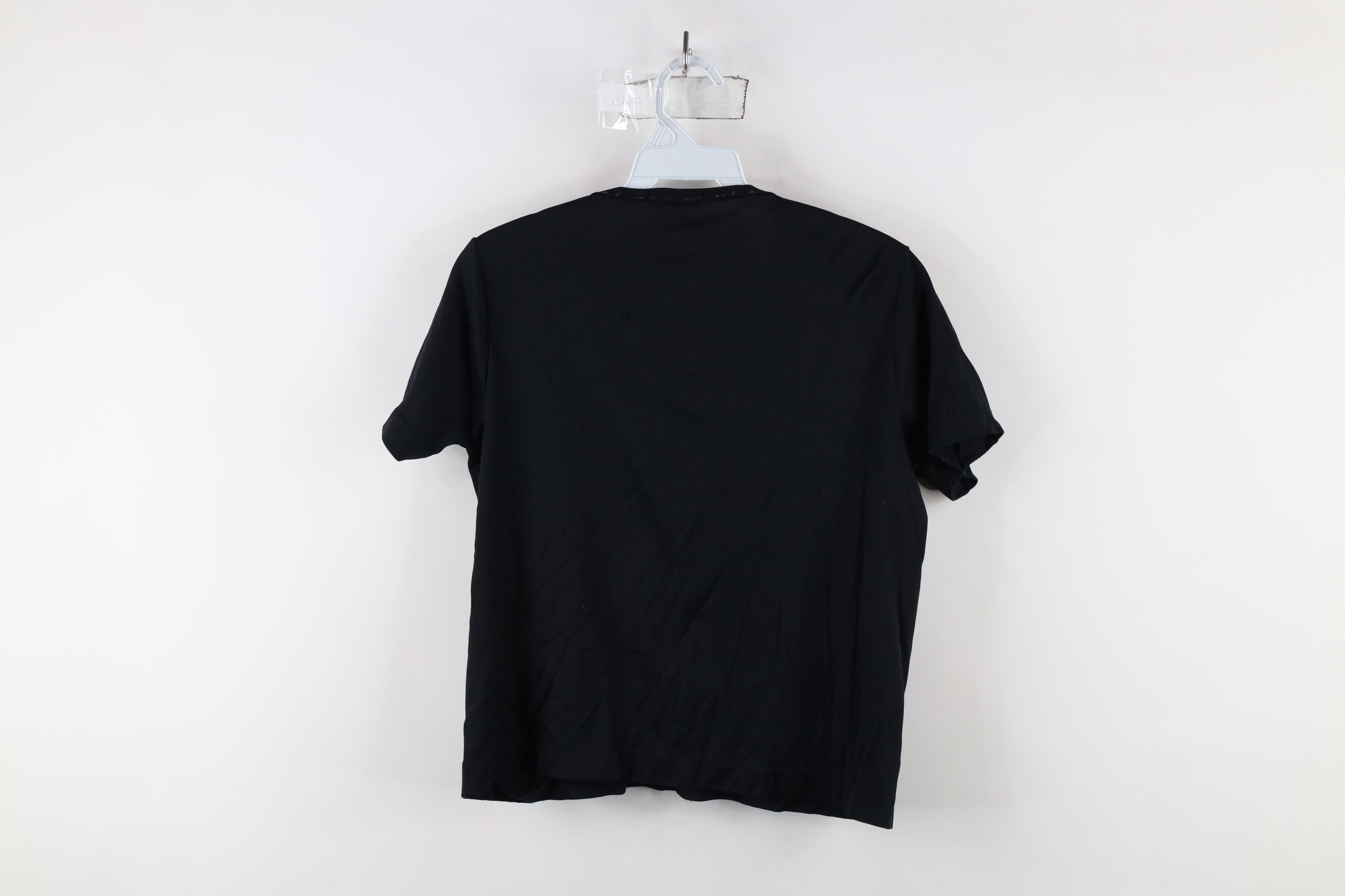 Vintage Vintage 70s Mid Century Modern MCM Knit Cropped T-Shirt Size L / US 10 / IT 46 - 12 Thumbnail