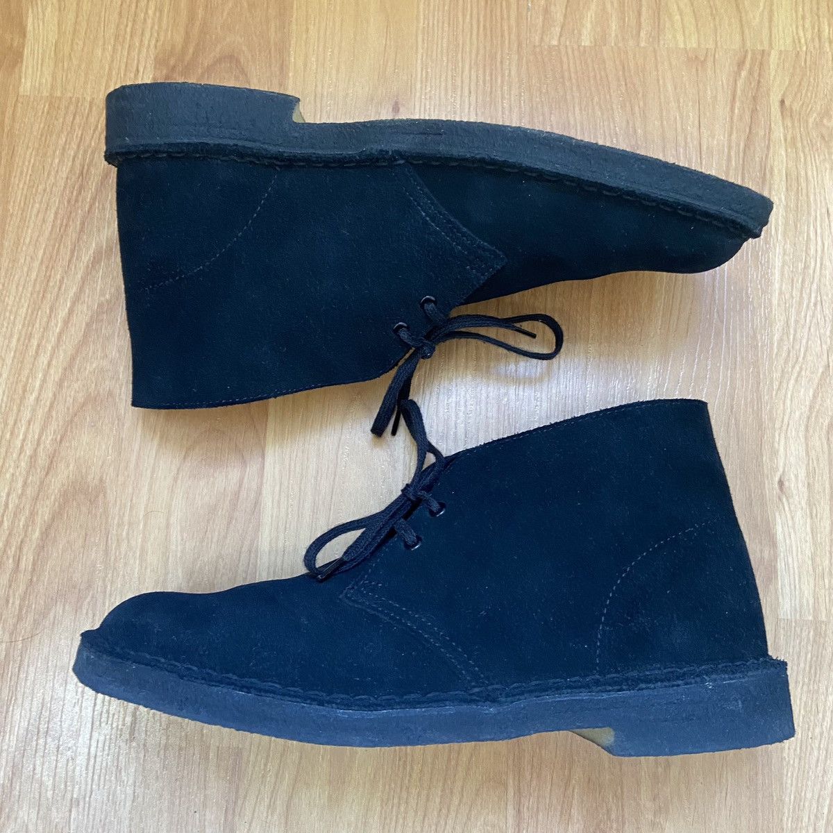Clarks Clarks Originals Men’s Desert Boots Evo Black Boots 8.5M Size US 8.5 / EU 41-42 - 5 Thumbnail