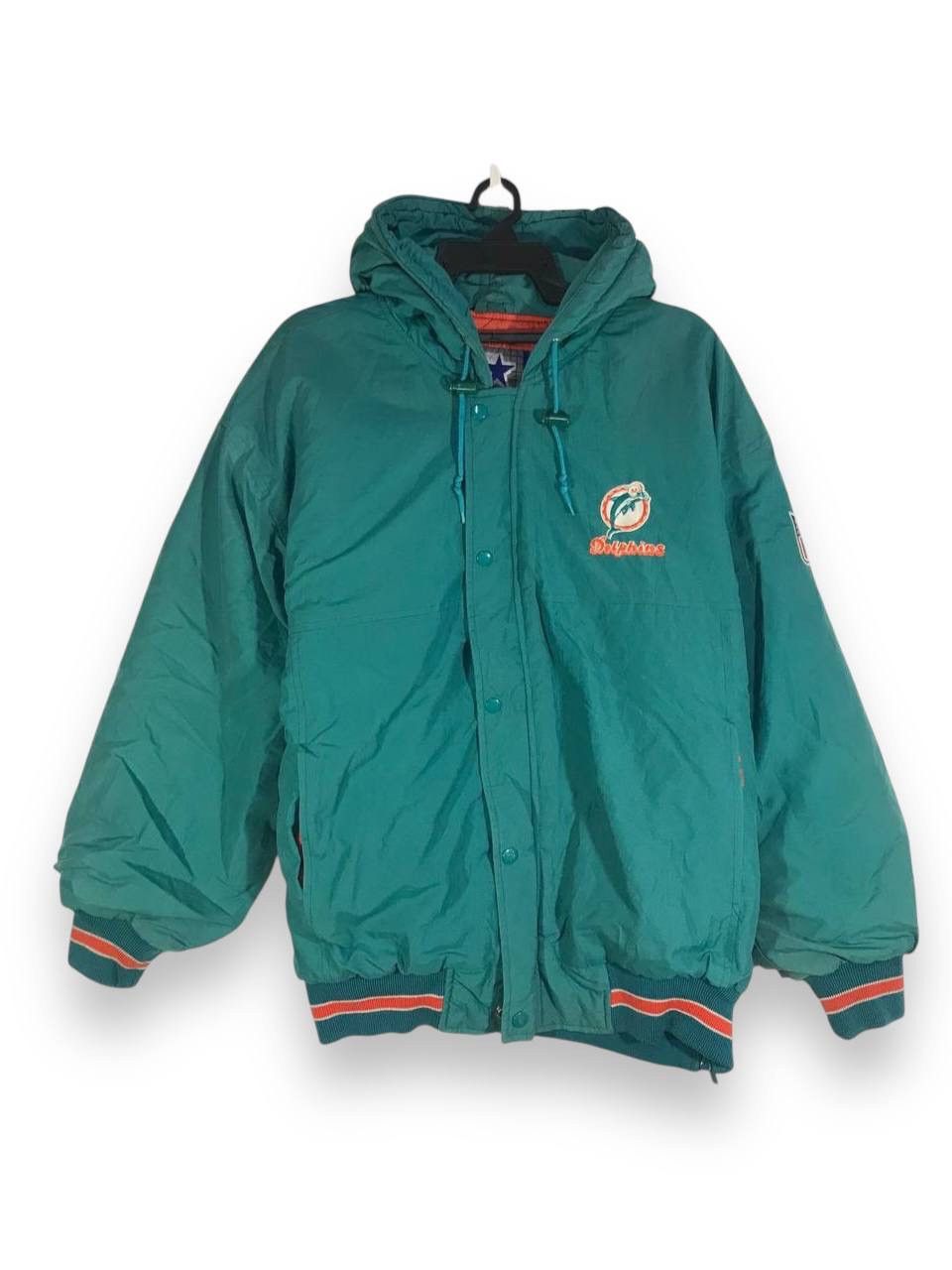 Vintage vintage miami dolphins nfl american football club starter Size US M / EU 48-50 / 2 - 1 Thumbnail
