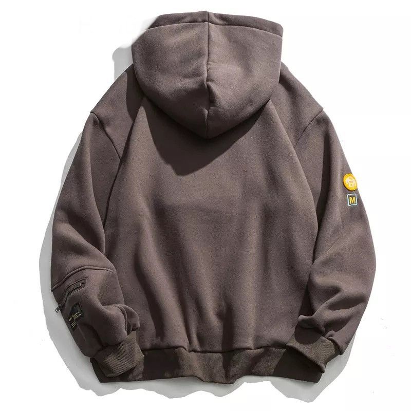 Japanese Brand × Vintage 'Smile' Gray Hoodie Hooded Sweatshirt Size US M / EU 48-50 / 2 - 2 Thumbnail