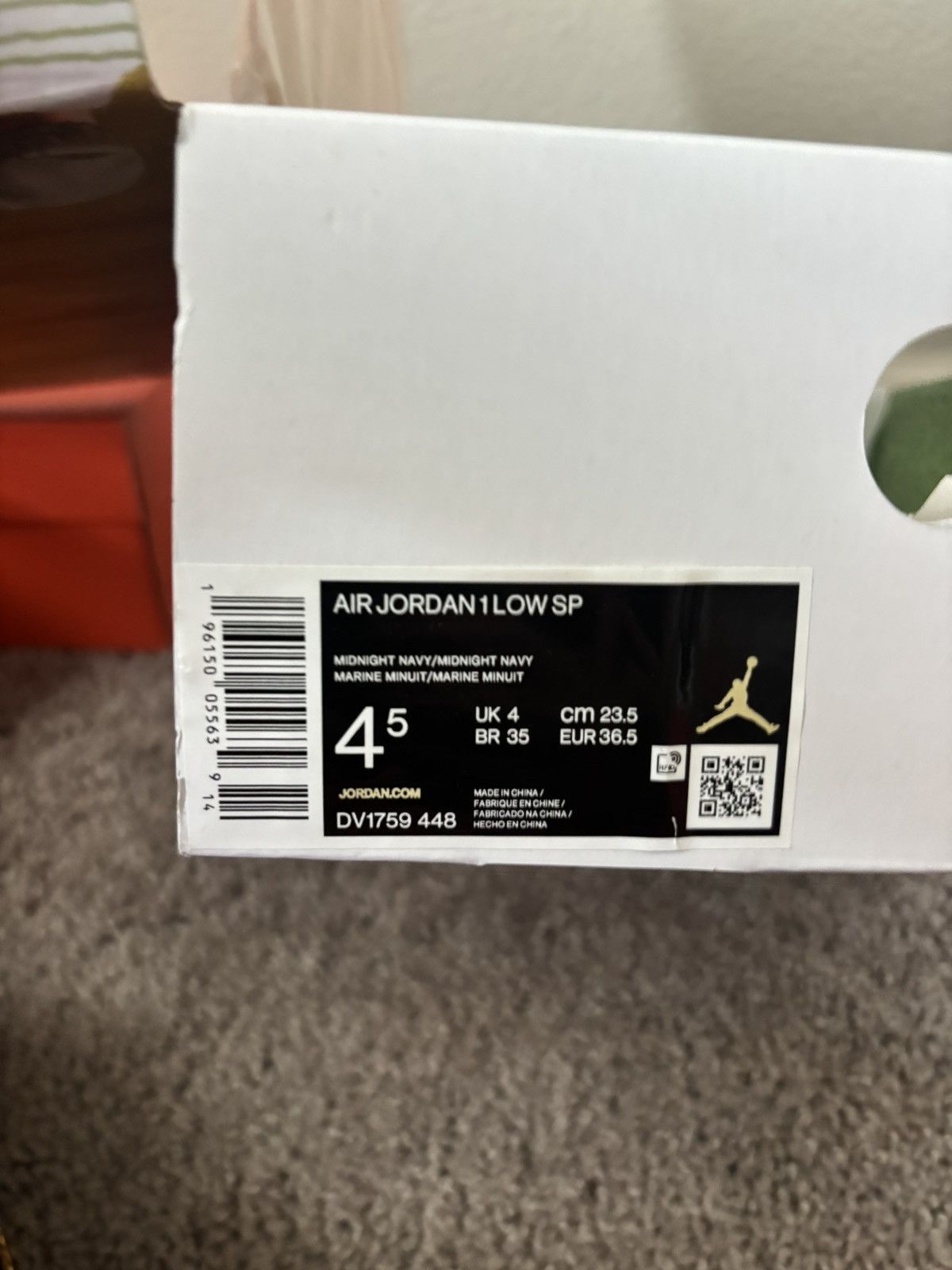 Nike Air Jordan 1 Low SP Size US 6 / IT 36 - 8 Thumbnail