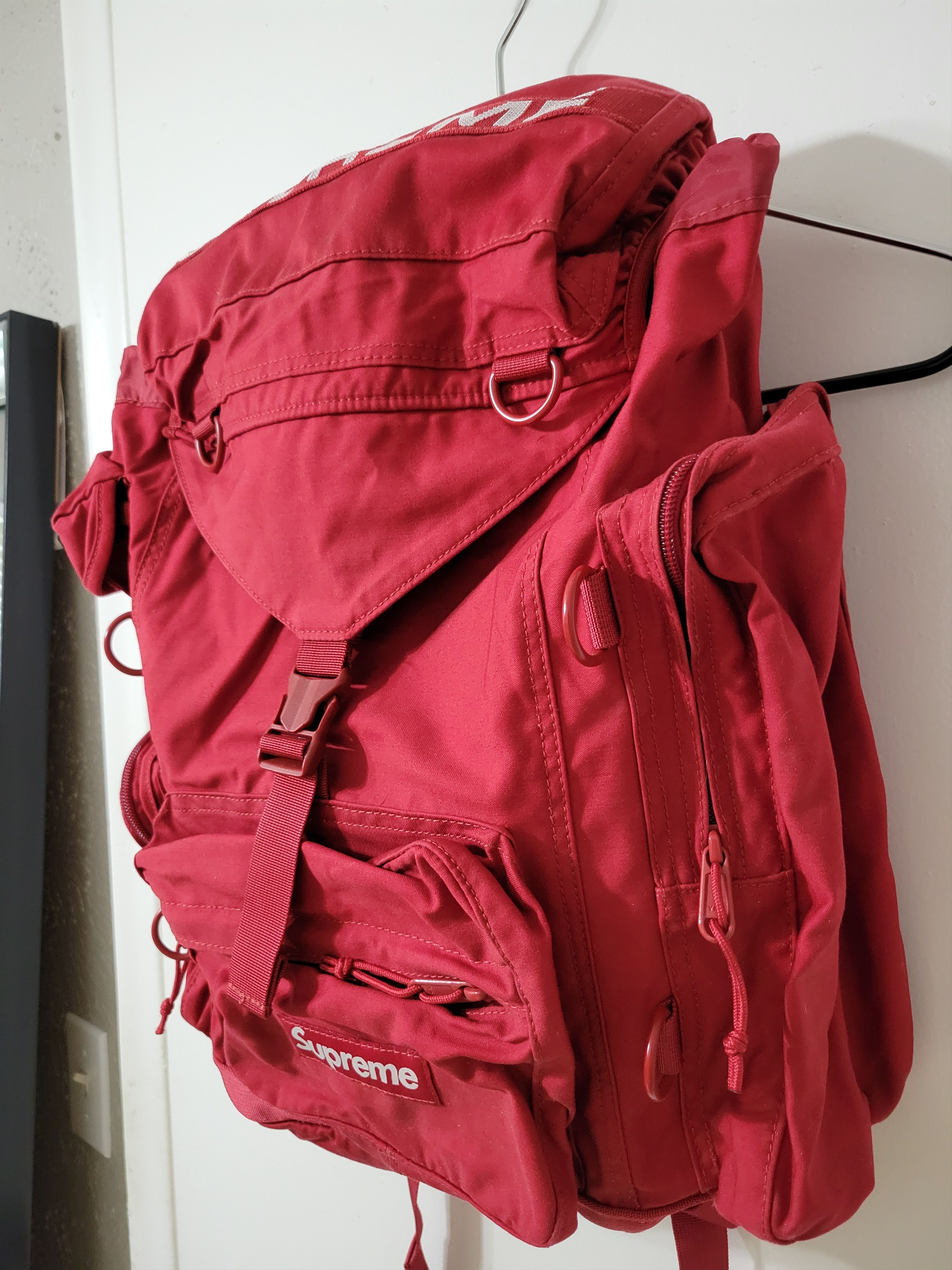 Supreme SS23 Field backpack red Size ONE SIZE - 5 Thumbnail