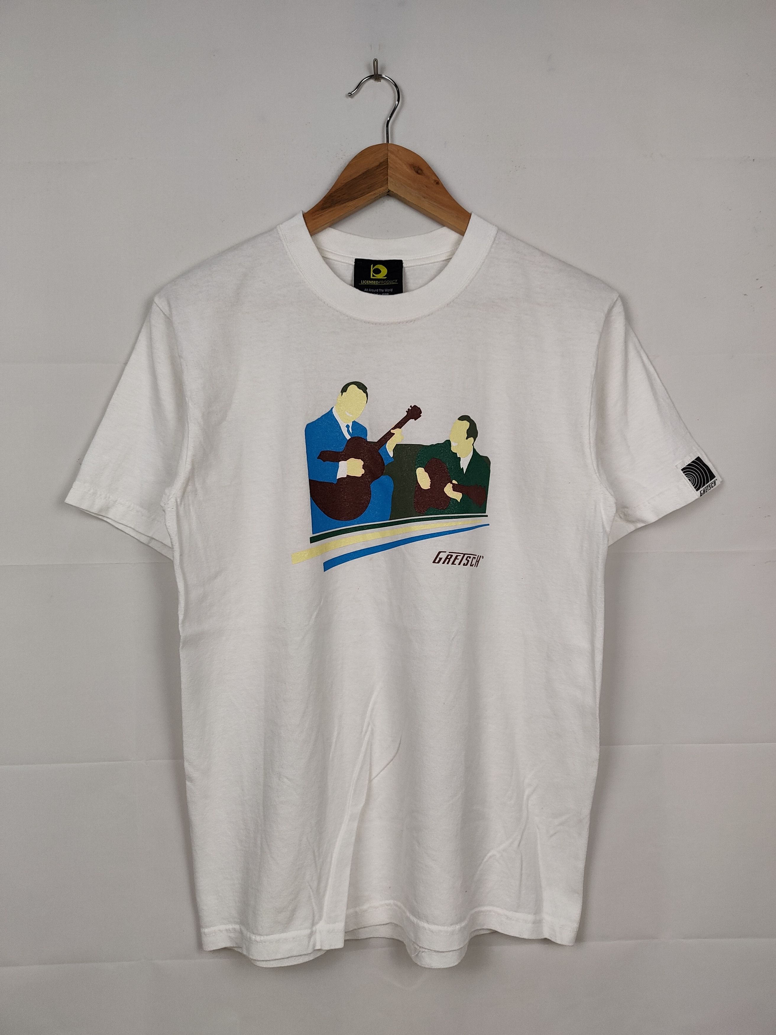 Vintage Vintage 90s Gretsch Shirt Size US S / EU 44-46 / 1 - 1 Thumbnail