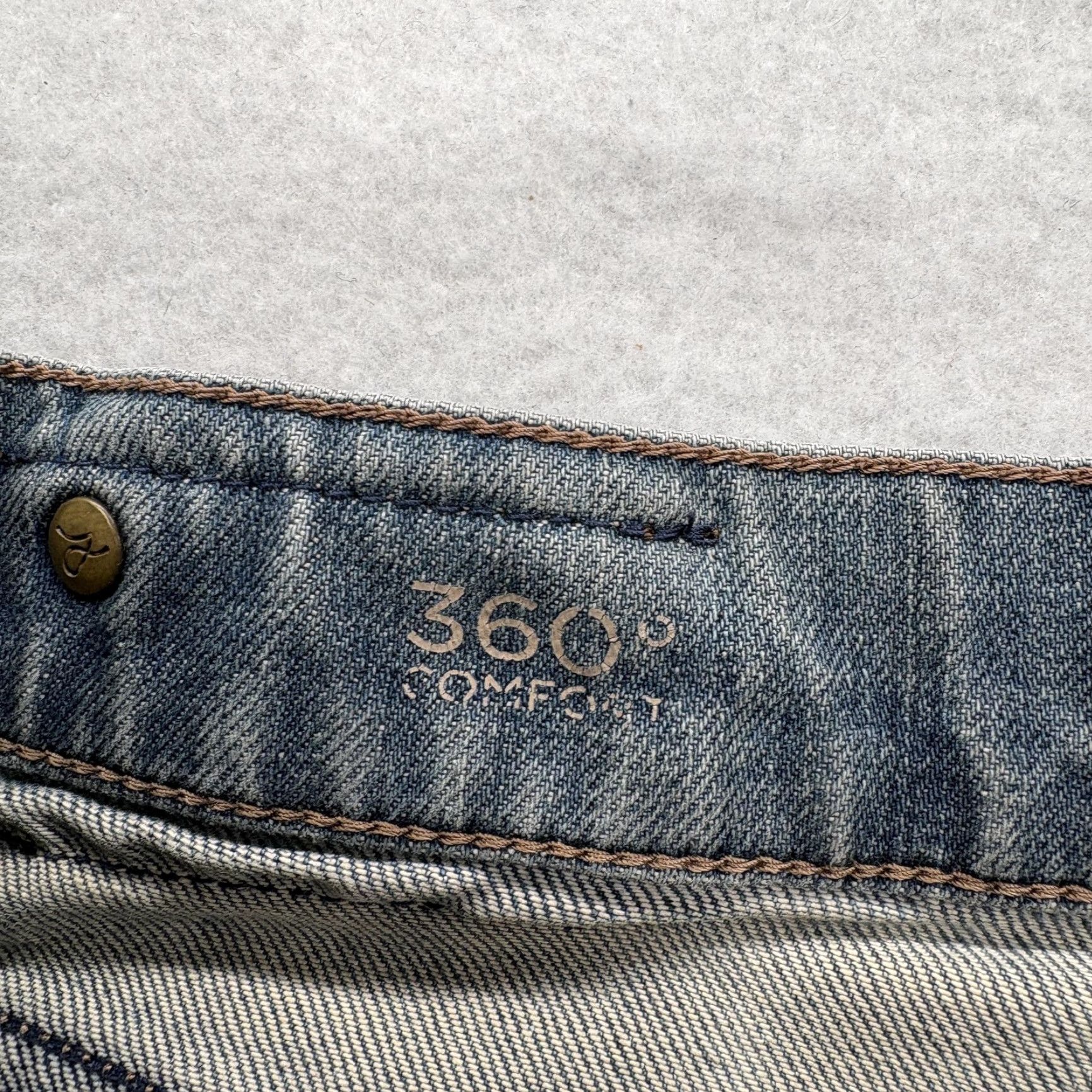 DL1961 DL1961 Vince Casual Straight Jeans Mens 34x32 Blue Medium Wash Comfort Denim Size US 34 / EU 50 - 5 Thumbnail