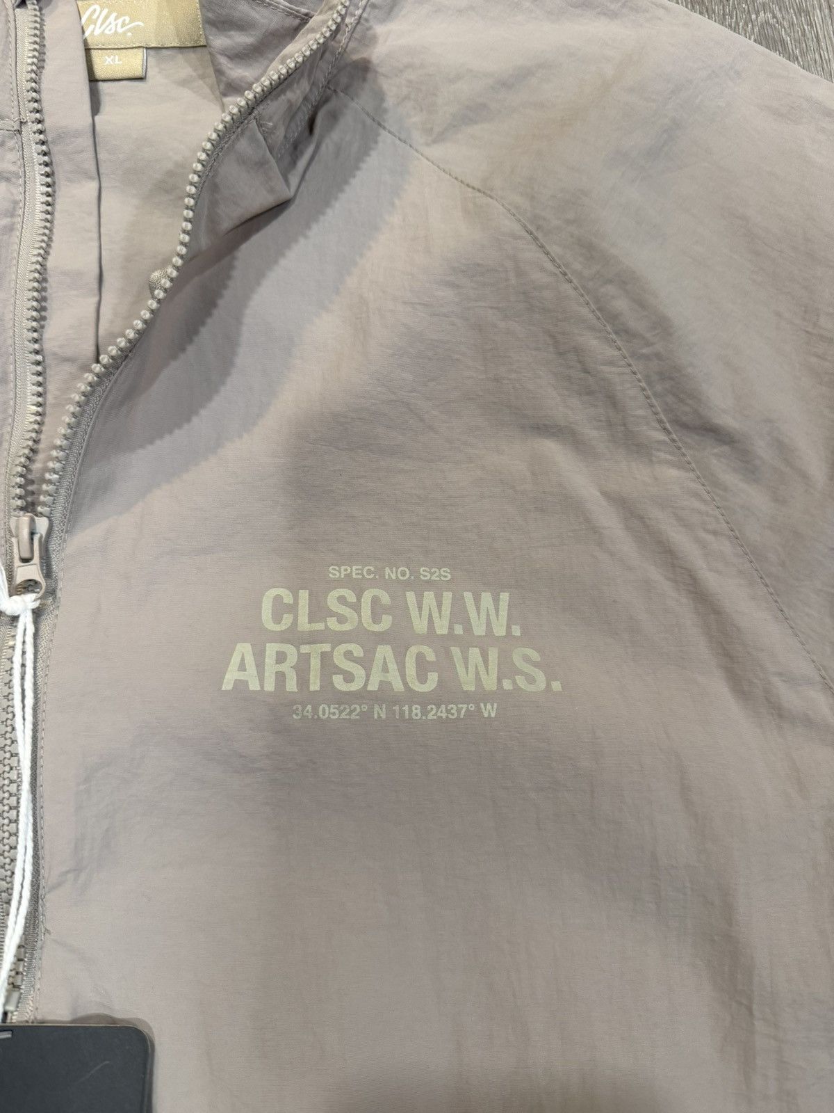 CLSC CLSC Beige Half Zip Jacket XL Minimal Streetwear Techwear Size US XL / EU 56 / 4 - 3 Thumbnail