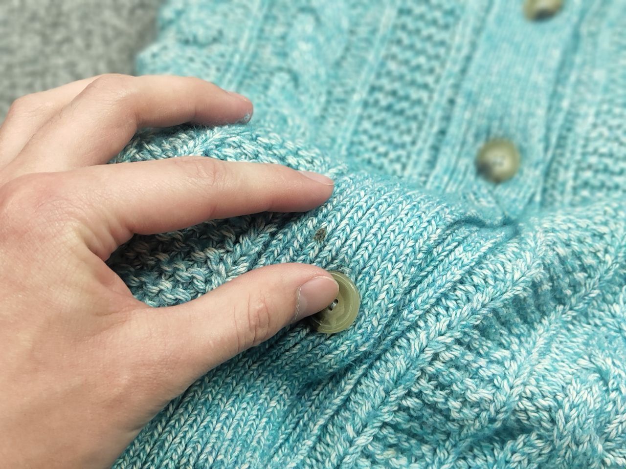 Alexa Chung Alexa Chung Design Knit Button Long Cardigan Wool Blend Size S / US 4 / IT 40 - 11 Thumbnail