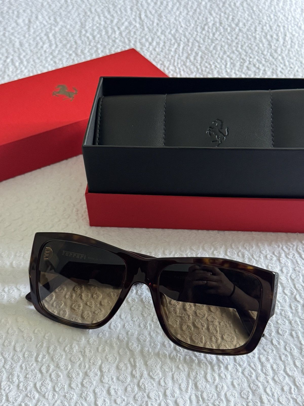 Ferrari Ferrari Tortoise Sunglasses Size ONE SIZE - 3 Thumbnail