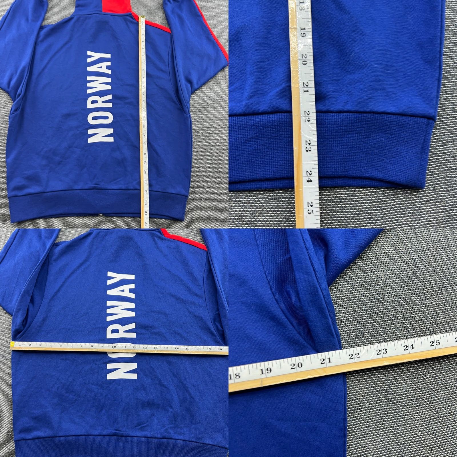 Puma PUMA Norway International Team Womens Jacket Sz M Hoodie Village Wear Full Zip Womens Jacket Blue 2019 Track Jacket Size L / US 10 / IT 46 - 8 Thumbnail