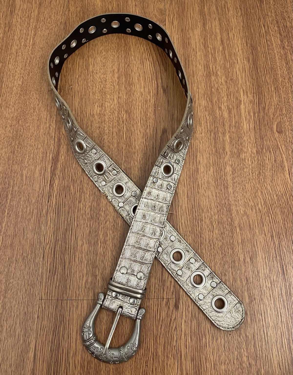 Japanese Brand × Vintage Ringer silver belt Size ONE SIZE - 1 Thumbnail