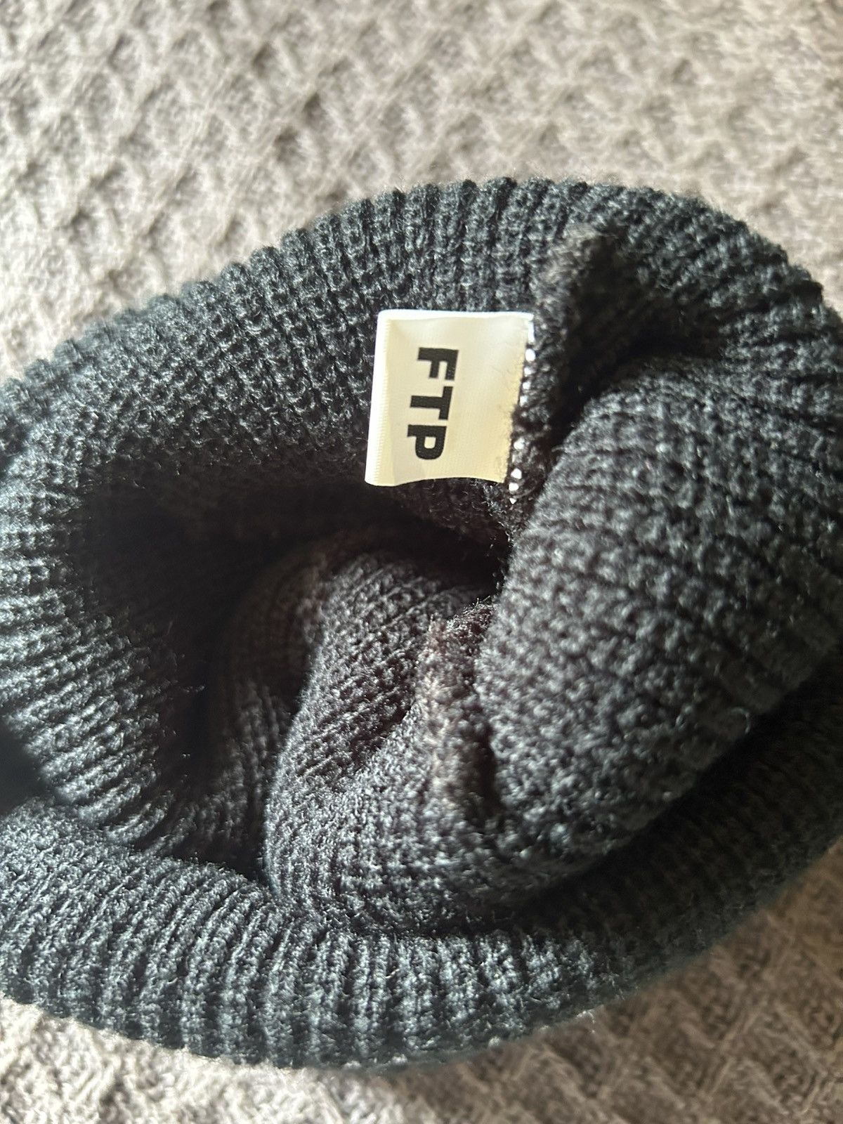 Fuck The Population FTP black beanie Size ONE SIZE - 3 Thumbnail