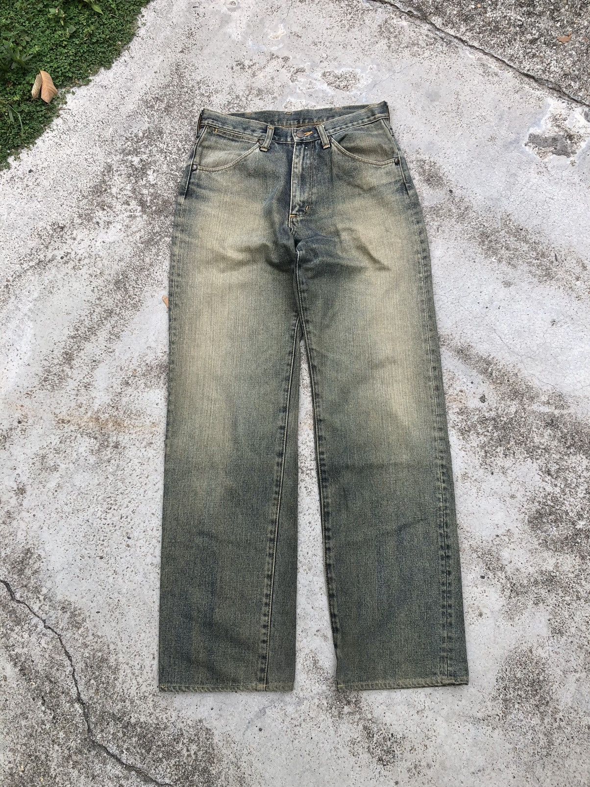 Vintage RUSTY VINTAGE BLUE BELL DENIM BY WRANGLER Size US 29 - 1 Thumbnail