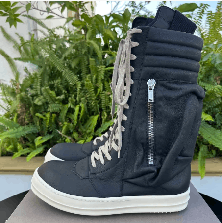 Rick Owens Rick Owens Hi-Top Sneakers Size US 10 / EU 43 - 1 Thumbnail