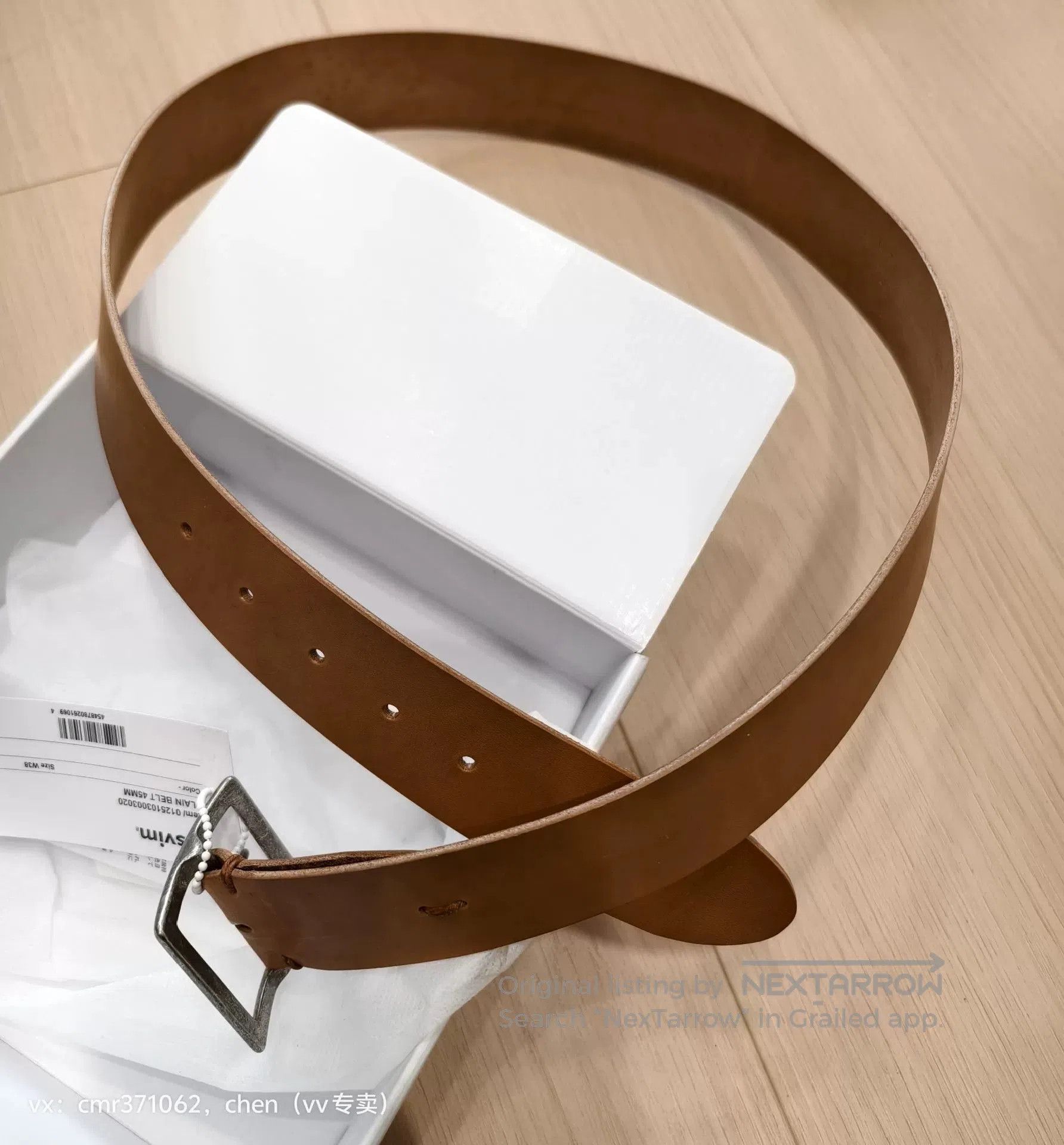 Visvim VISVIM 25SS PLAIN BELT 45MM. Size ONE SIZE - 6 Thumbnail
