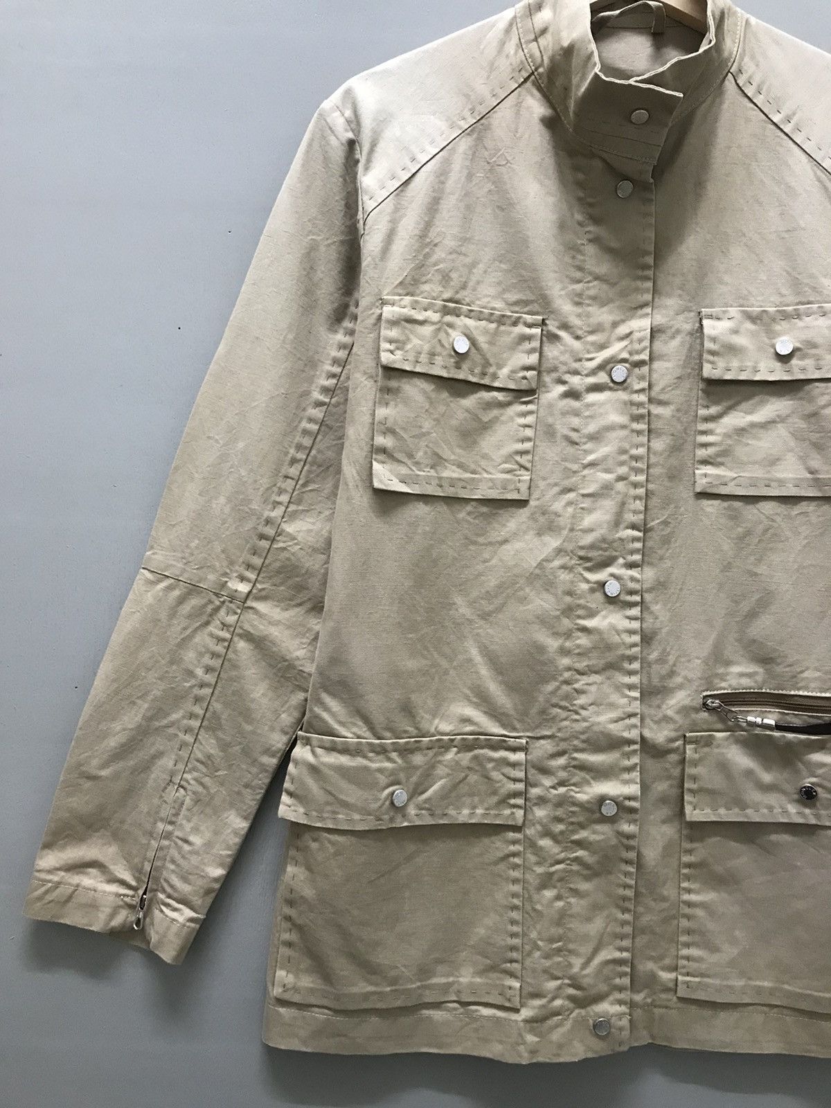 Moncler Moncler Belted Light Lez Field Military Inspired Jacket Size US M / EU 48-50 / 2 - 3 Thumbnail