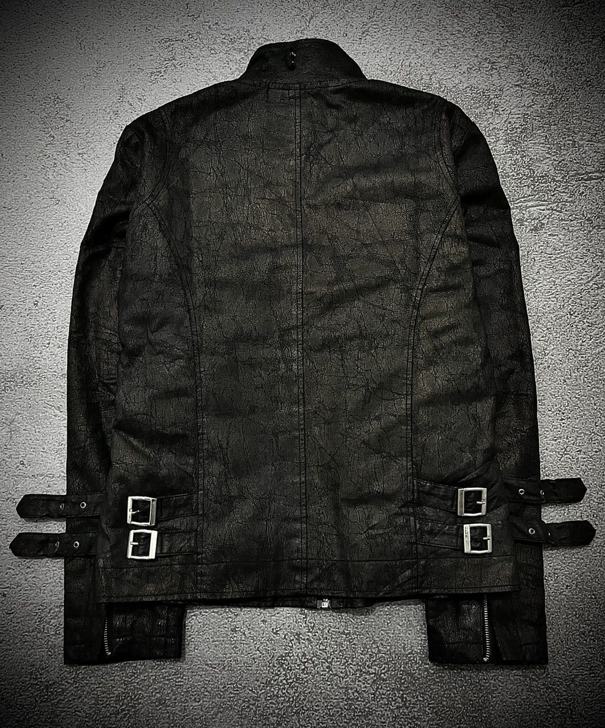 Japanese Brand 2000s Solare Leather Biker Jacket Tornado Mart Style Size US M / EU 48-50 / 2 - 7 Thumbnail