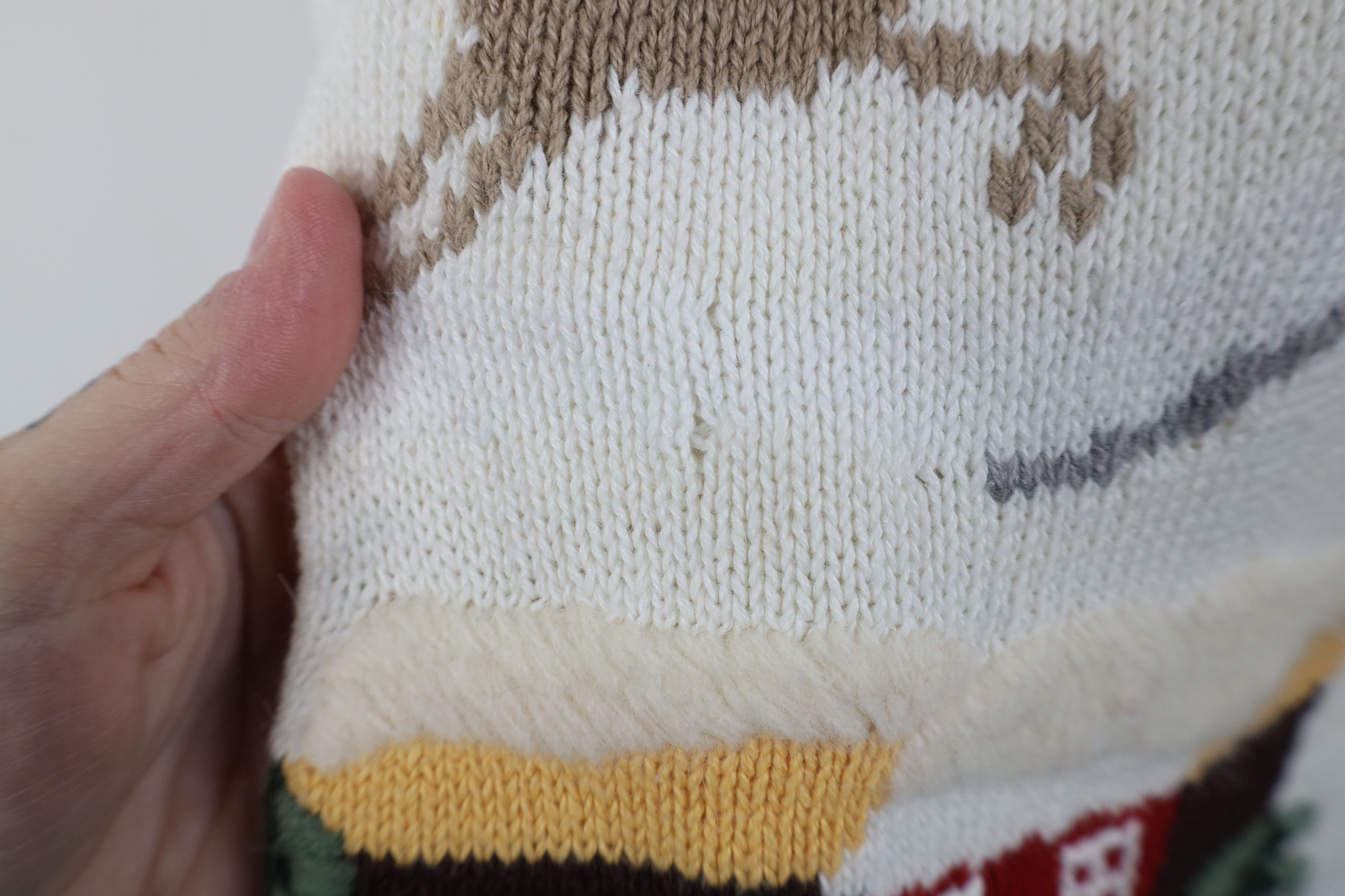 Vintage Vintage 90s Streetwear Christmas Town All Over Print Sweater Size M / US 6-8 / IT 42-44 - 4 Thumbnail