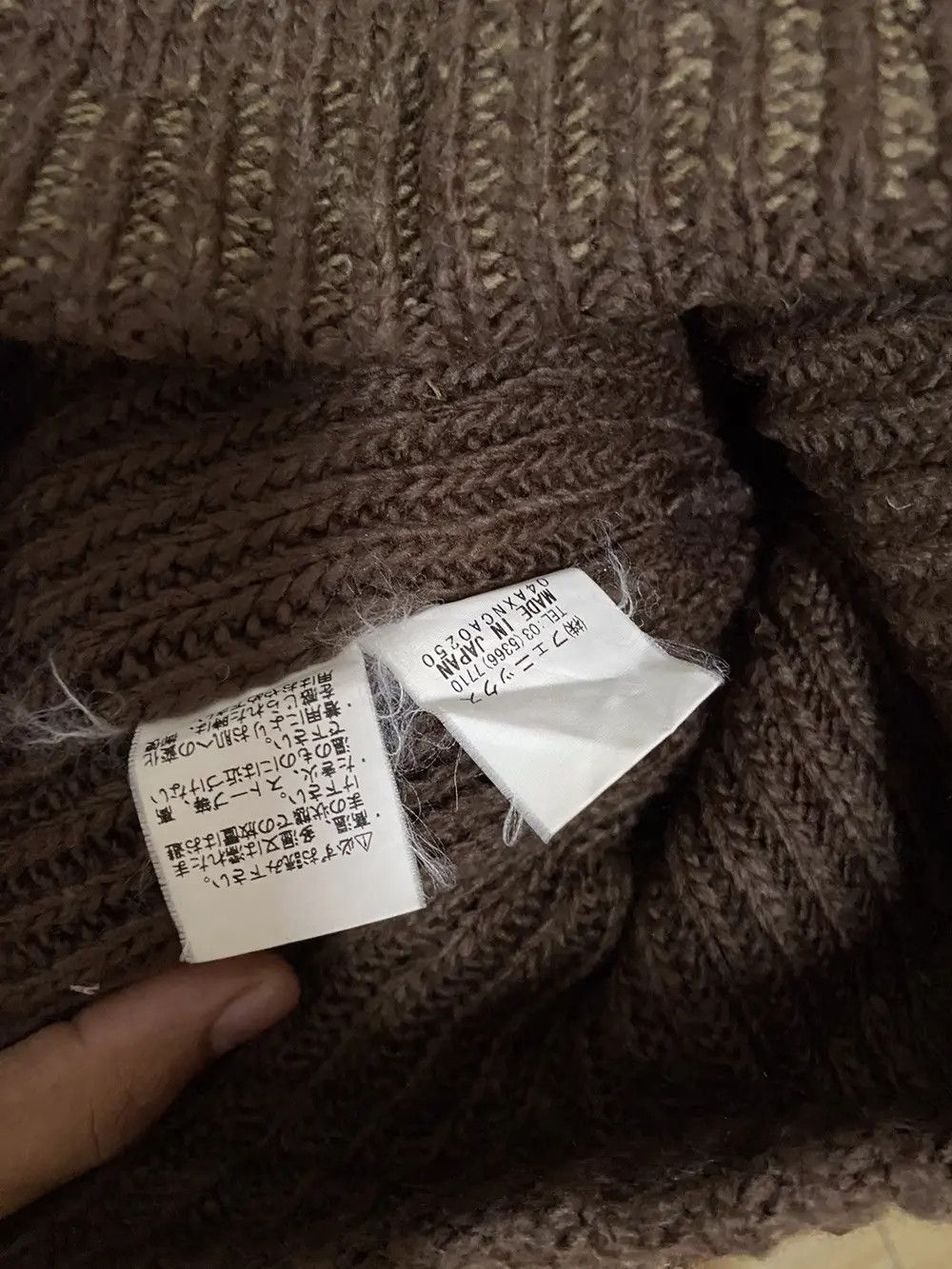 Japanese Brand Japanese Brand Xnix Distressed Rare Design Beanie Hat Size ONE SIZE - 6 Thumbnail