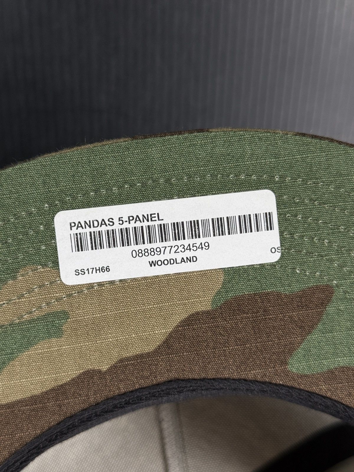 Supreme SUPREME SS17 PANDA 5-PANEL RIPSTOP CAMO HAT BRAND NEW Size ONE SIZE - 10 Thumbnail
